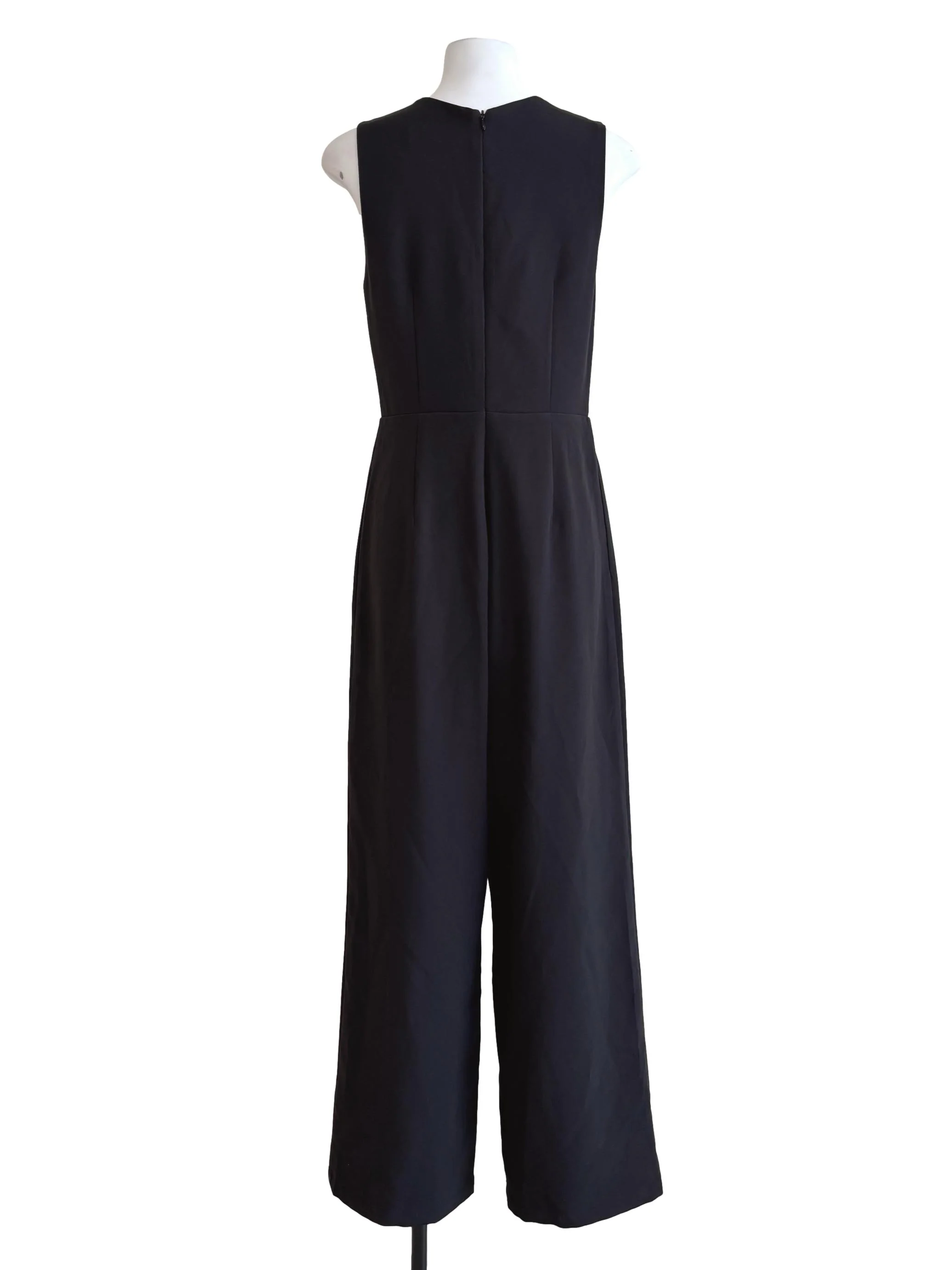 Jet Black Queen Anne Jumpsuit - Image 2