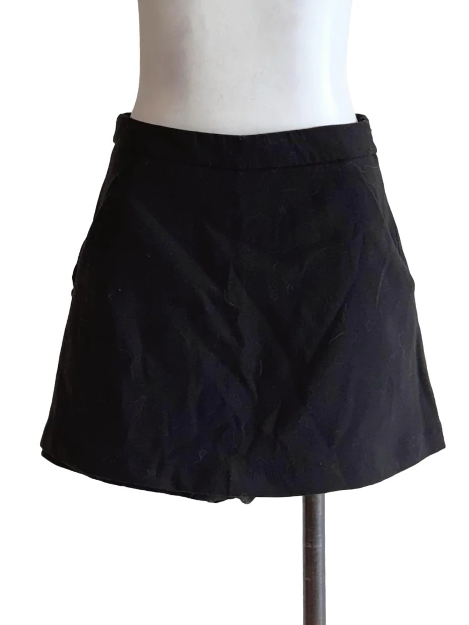 Jet Black Skorts TEM