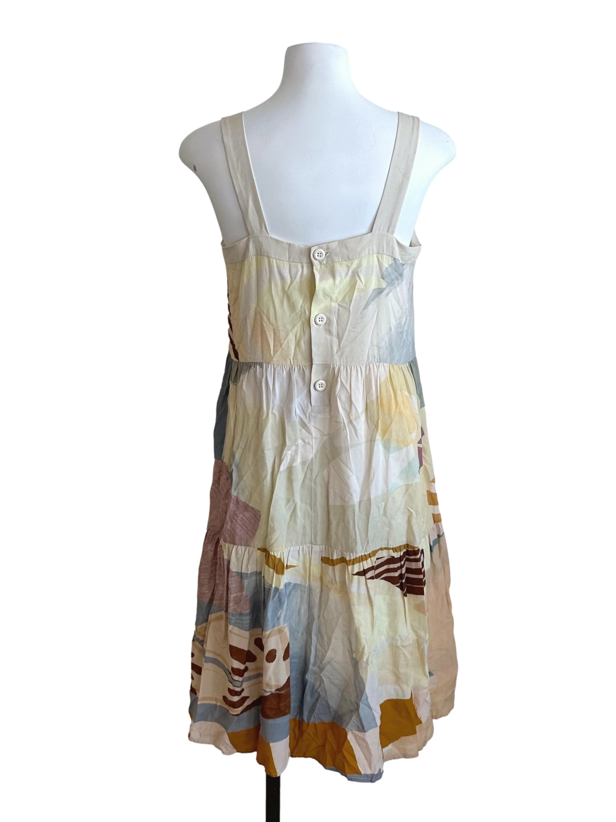 La Risa Cotton Tiered Dress OSN - Image 2
