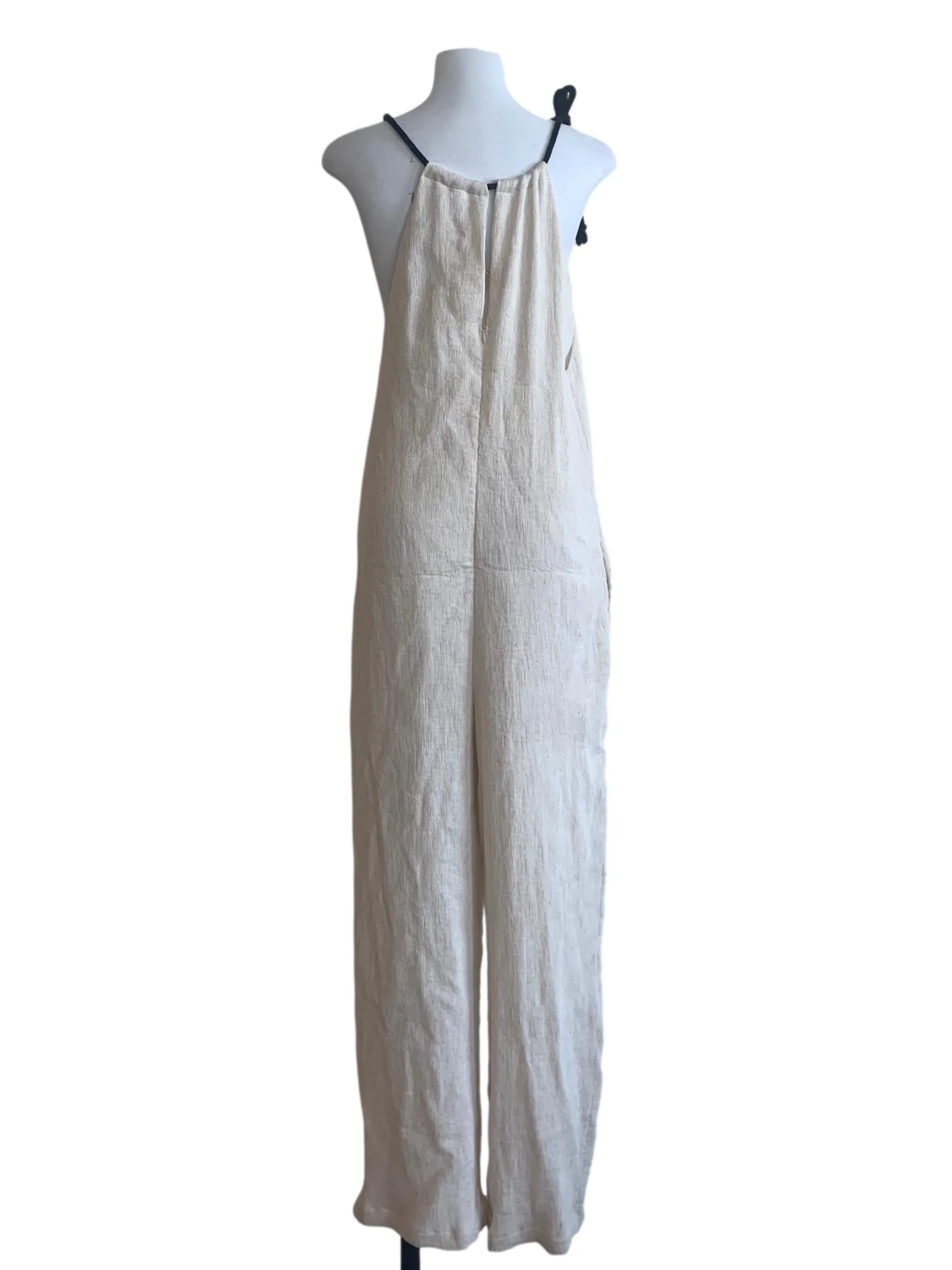 Lace White Wide Leg Jumpsuit - Image 2