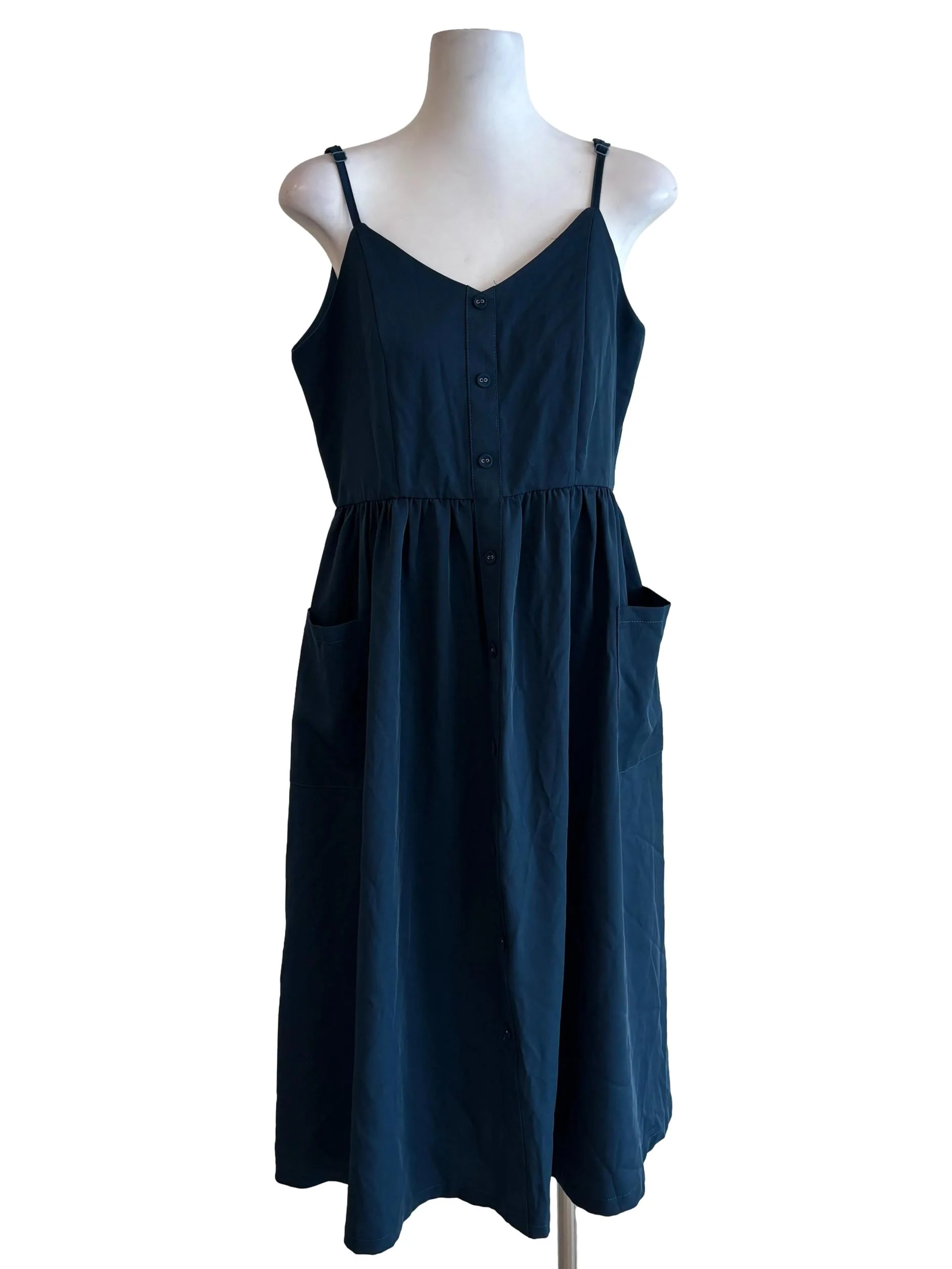 Lapis Blue Sleeveless Dress
