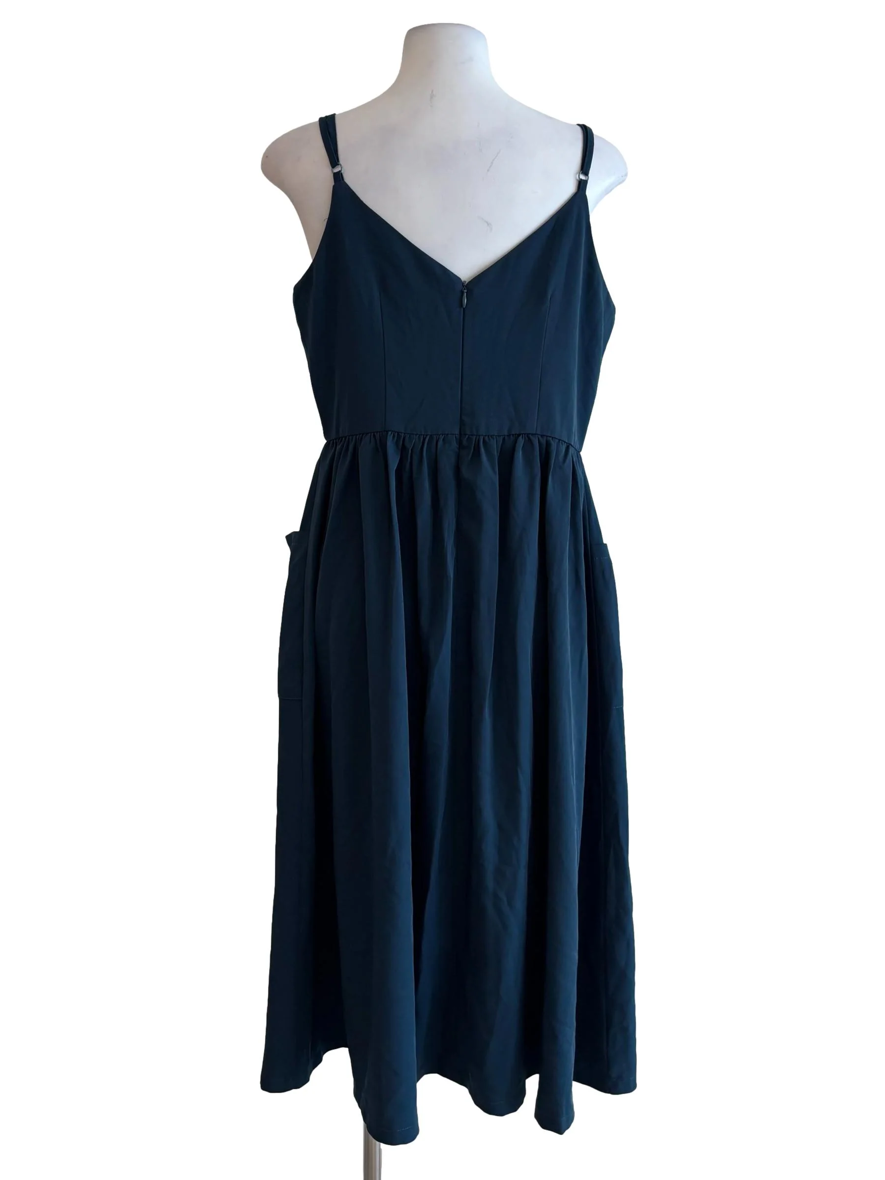 Lapis Blue Sleeveless Dress - Image 2
