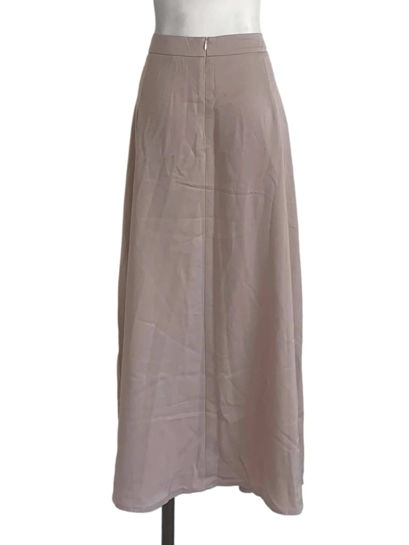 Latte Beige A-Line Skirt - Image 2