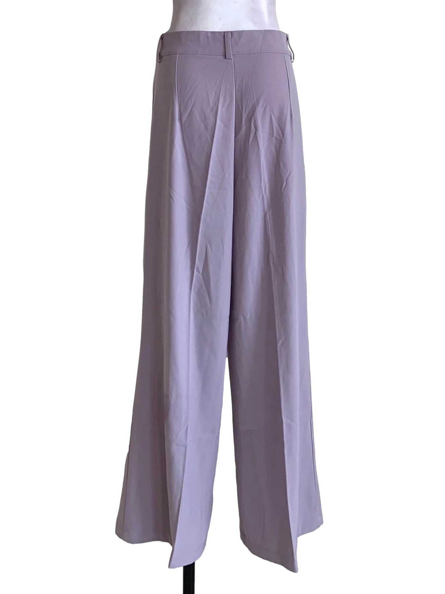 Lavender Purple High-Waisted Formal Pants TEM - Image 2