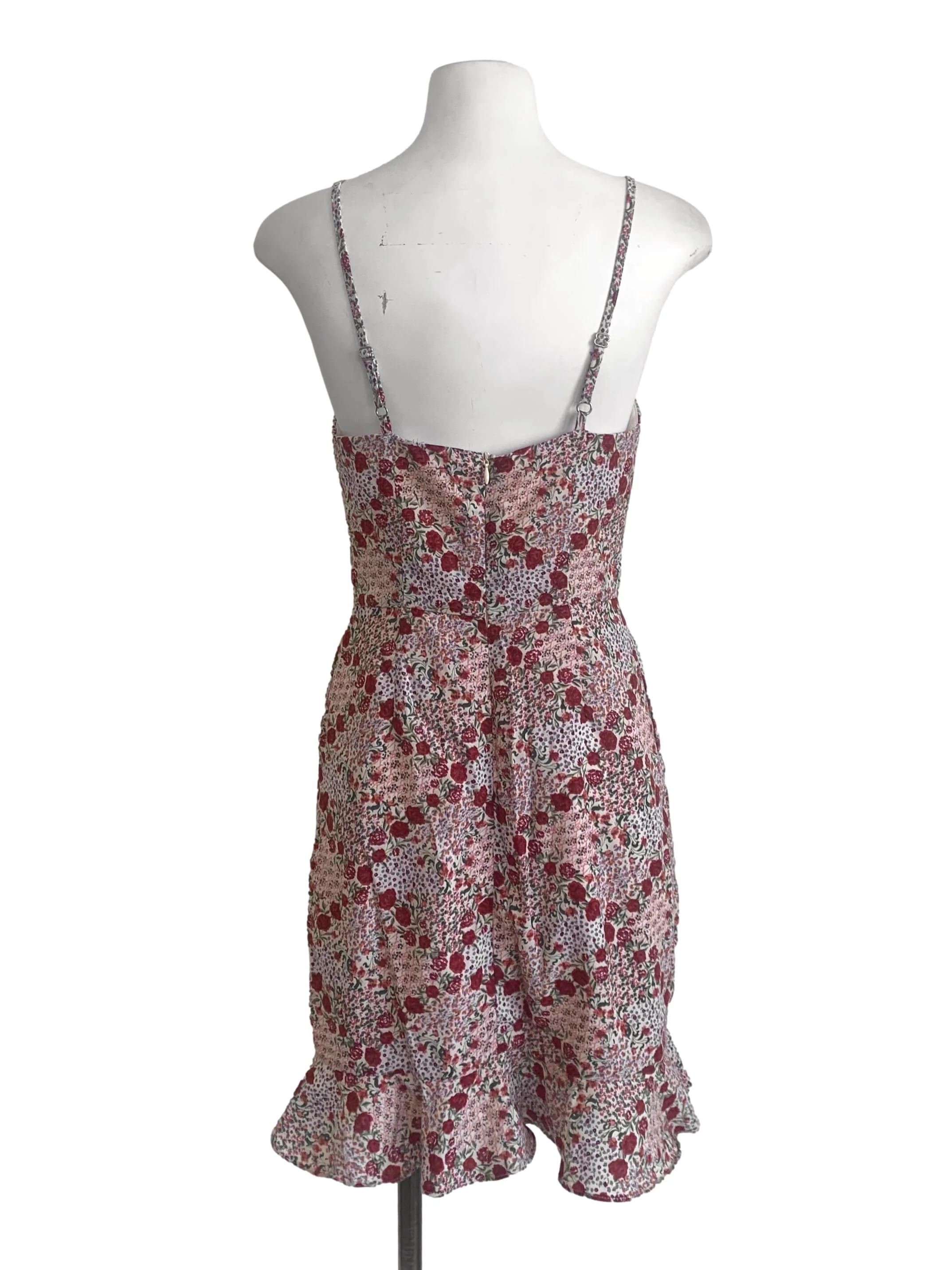 Lemonade Pink Floral Pattern Dress - Image 2