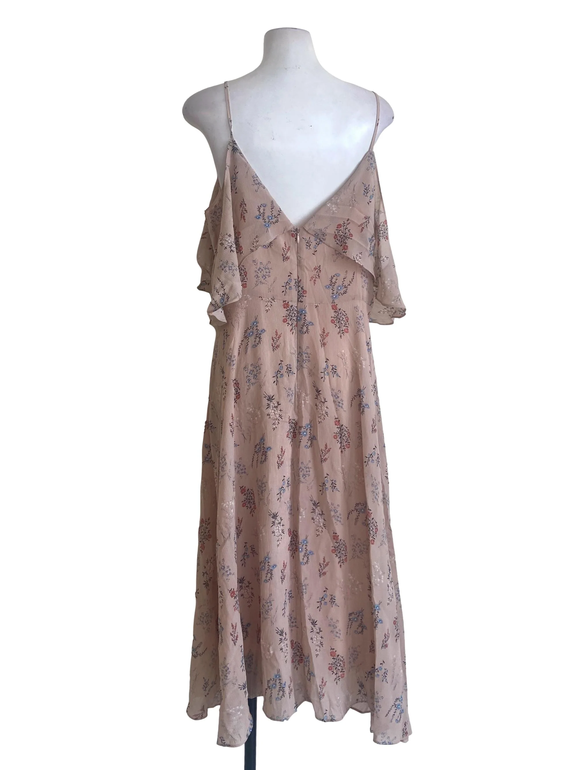 Lemonade Pink Sleeveless Floral Slip  Dress - Image 2