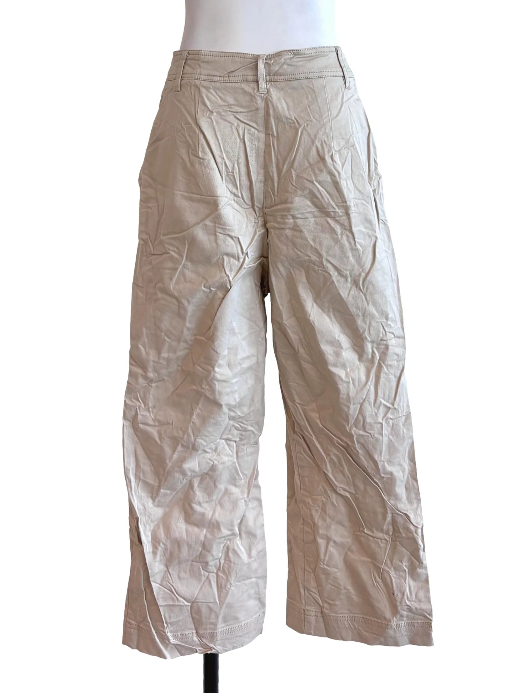 Light Beige Straight Pants - Image 2