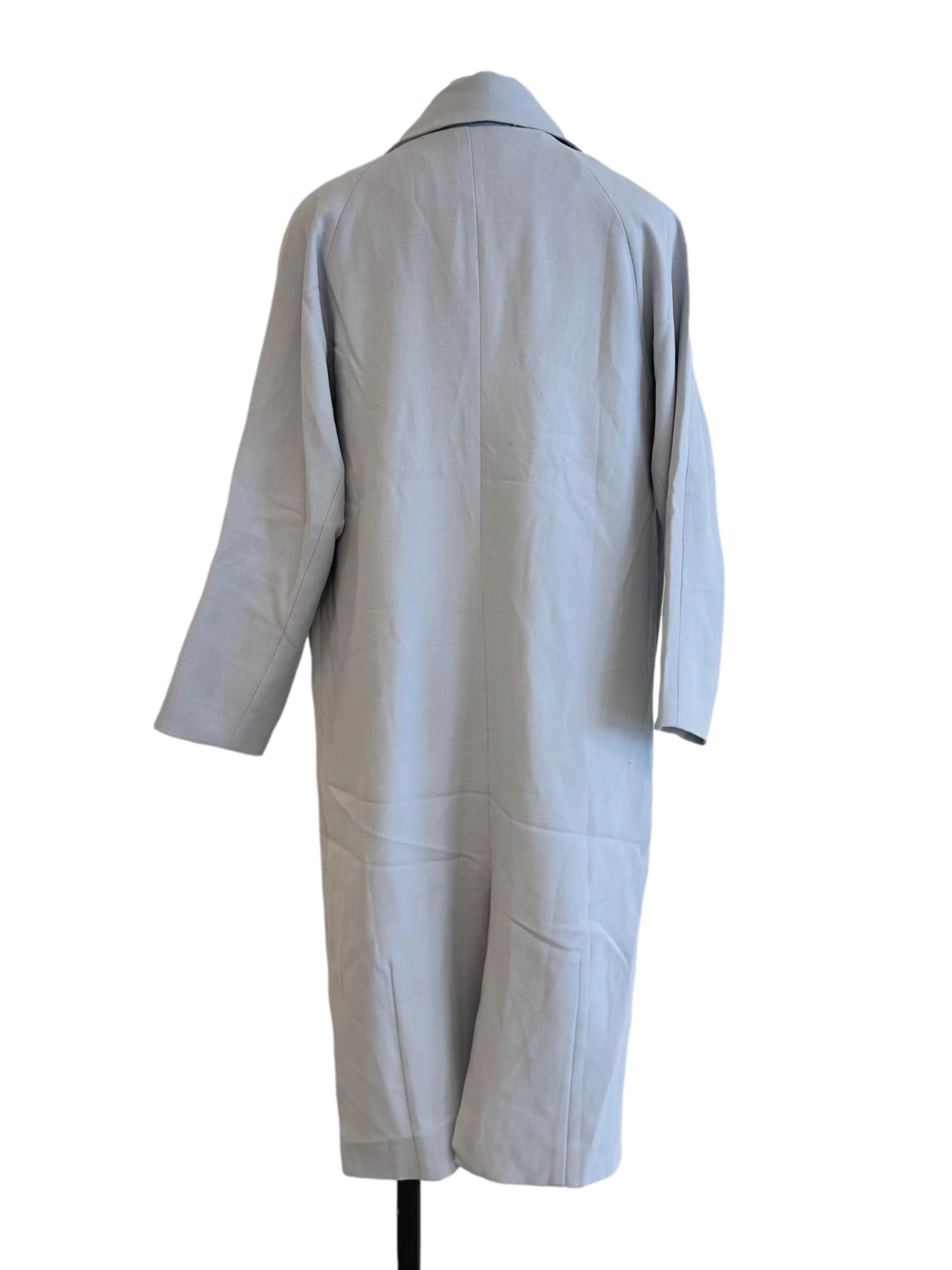 Light Blue Collar Long Jacket - Image 2