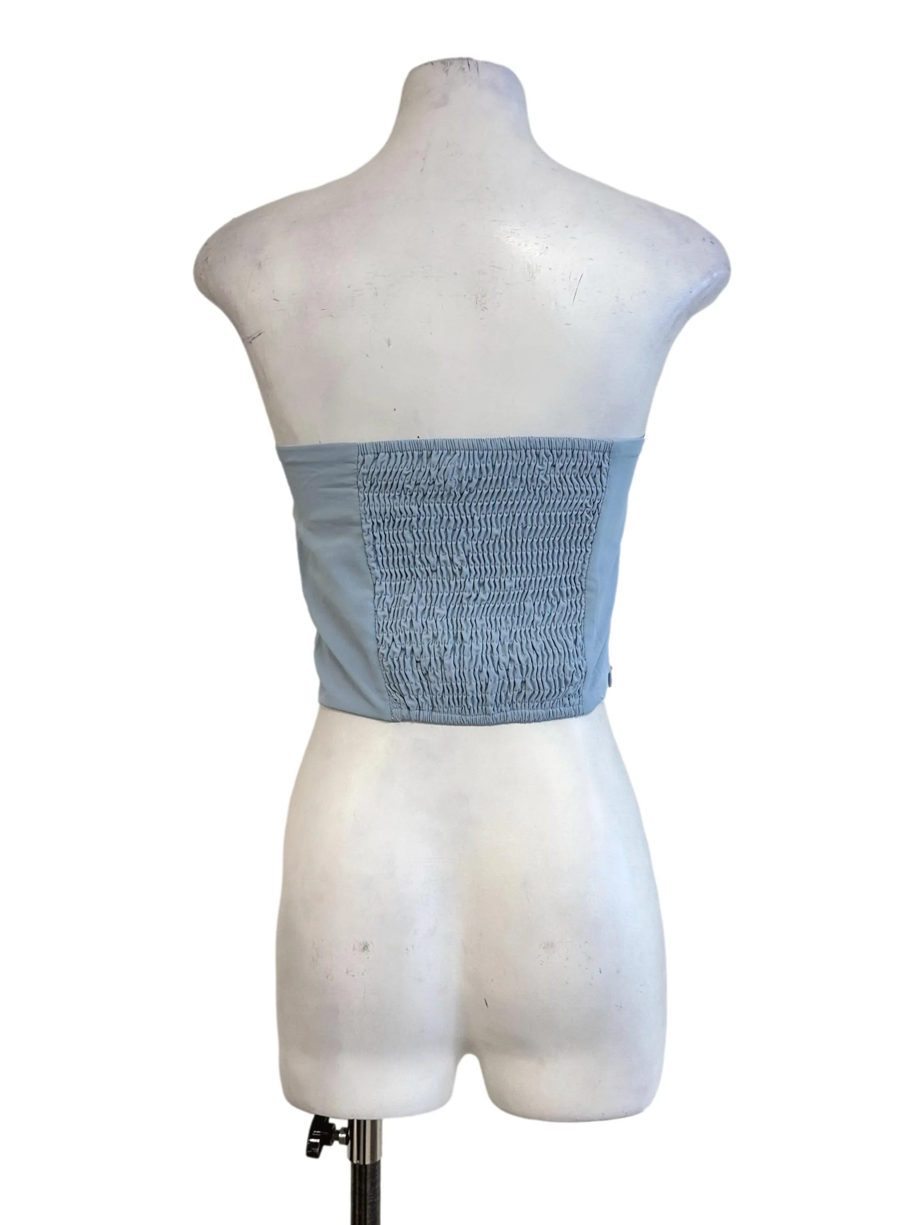 Light Blue Plain Tube Top - Image 2