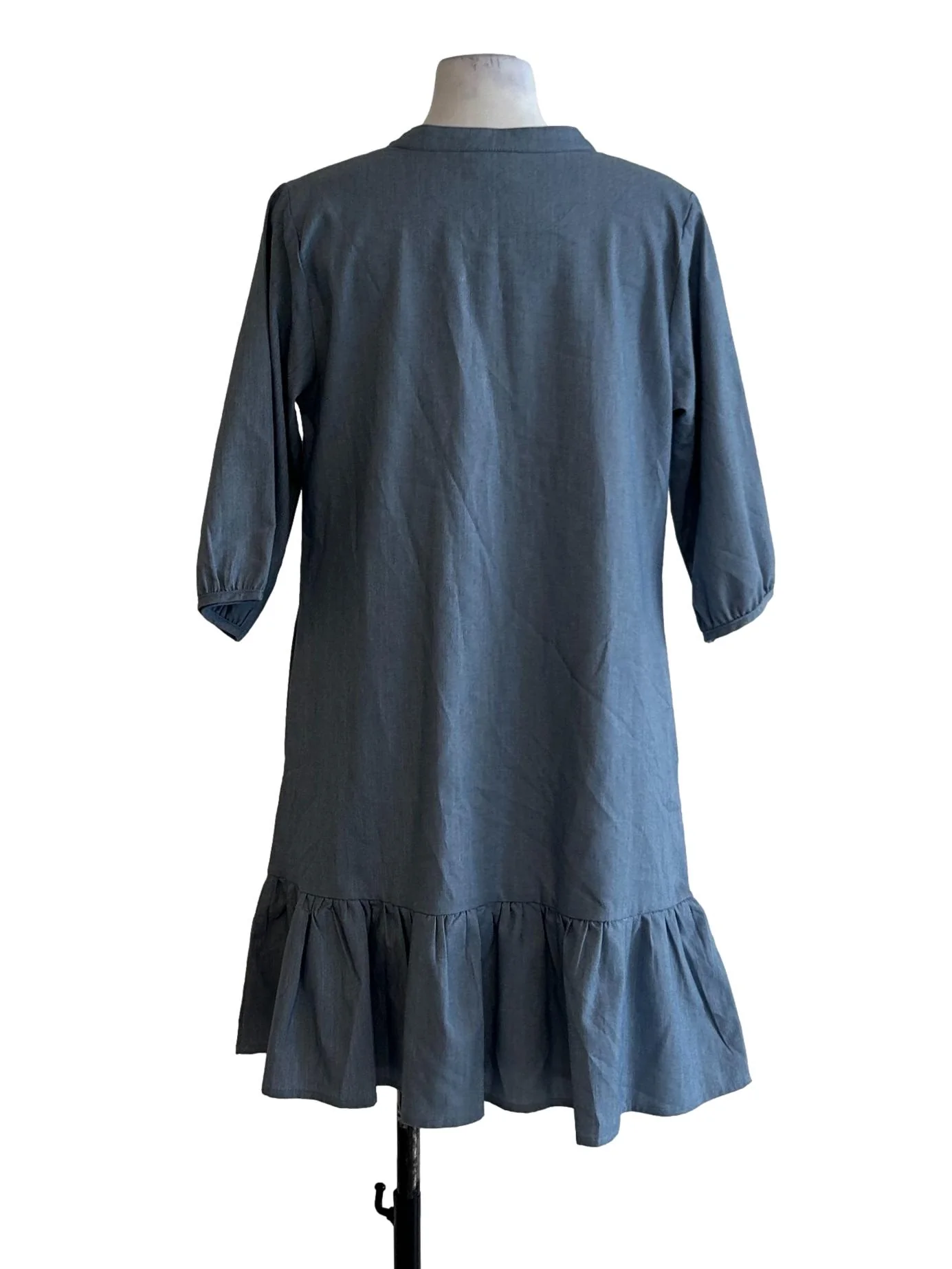 Light Blue Shirt Dress - Image 2