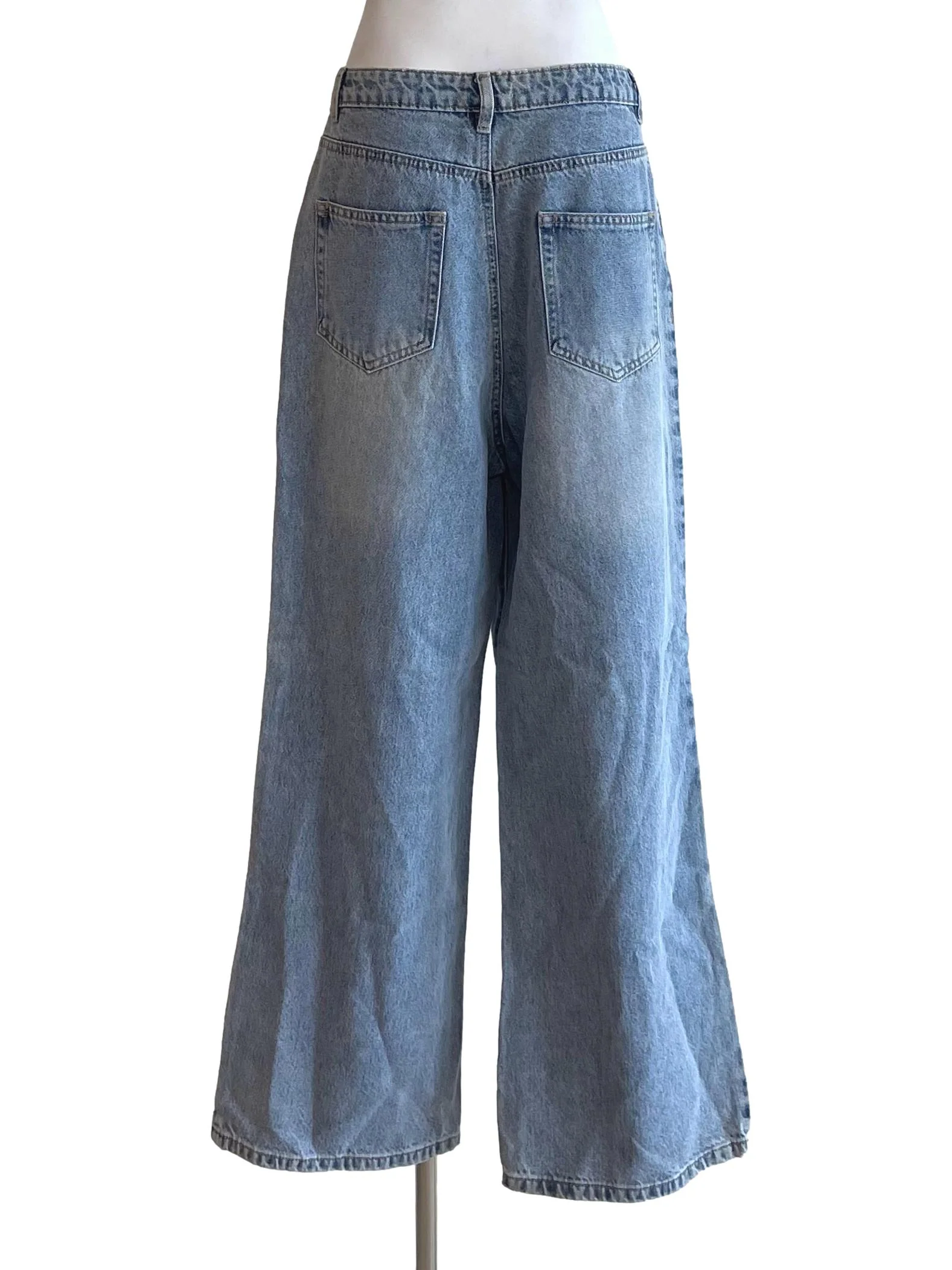 Light Blue Straight Jeans - Image 2