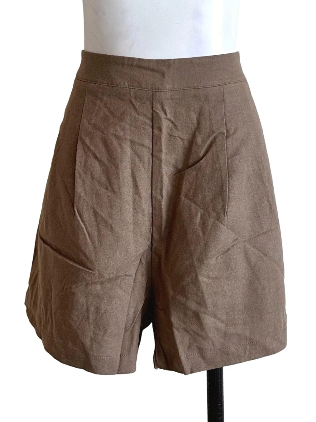 Light Brown Plain Short