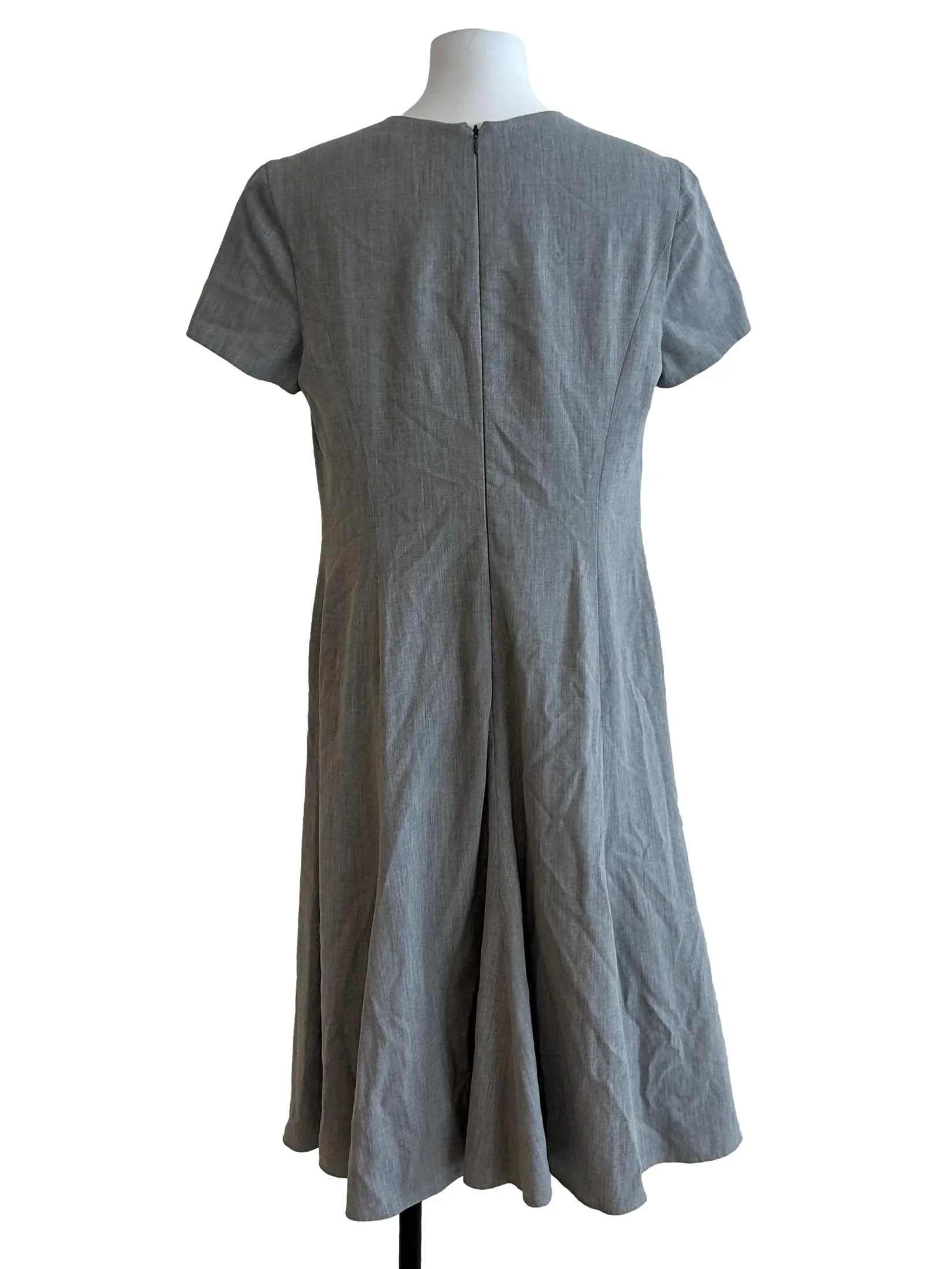 Light Grey Midi Dress - Image 2