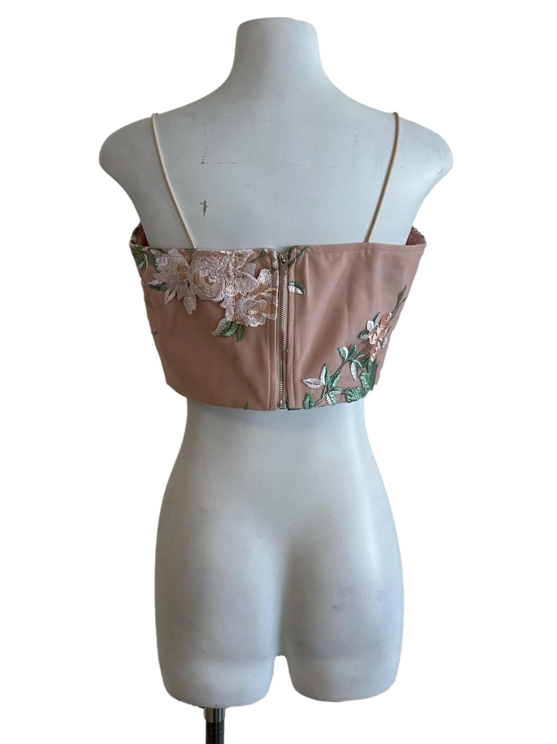 Light Pink Lace Floral Top - Image 2