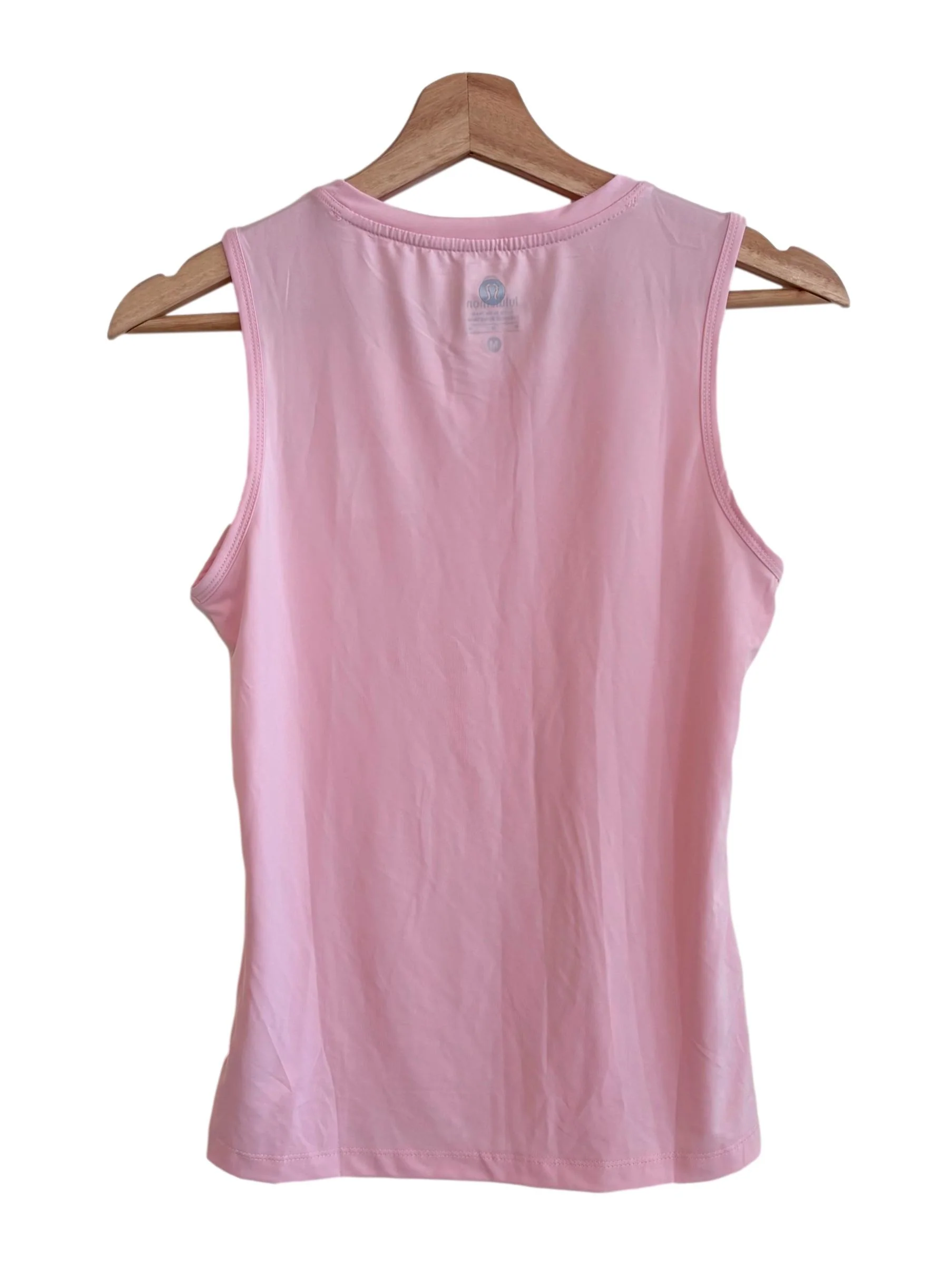 Light Pink Muscle Tank Top - Image 2