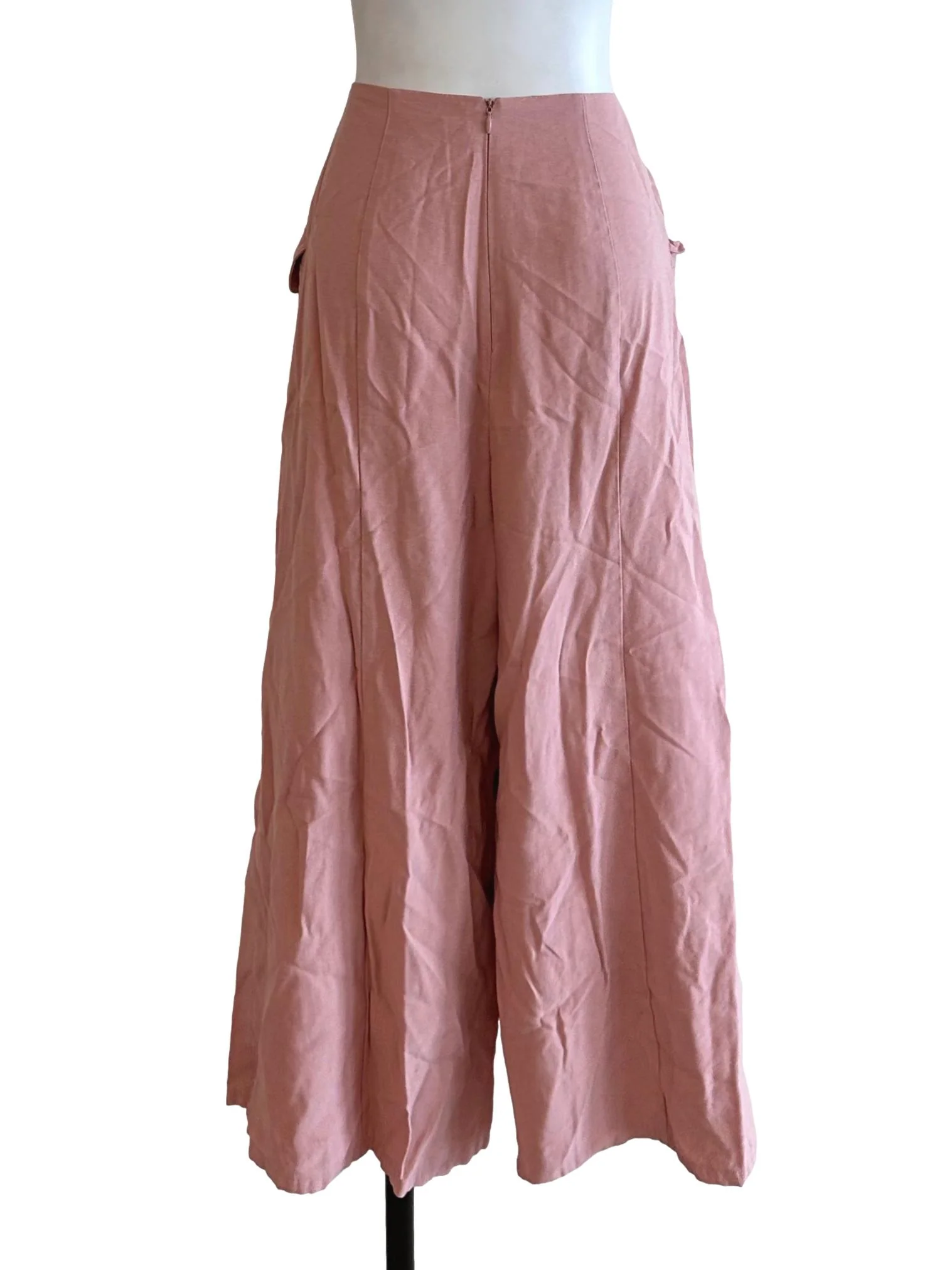 Light Pink Wide Leg Pants LB - Image 2