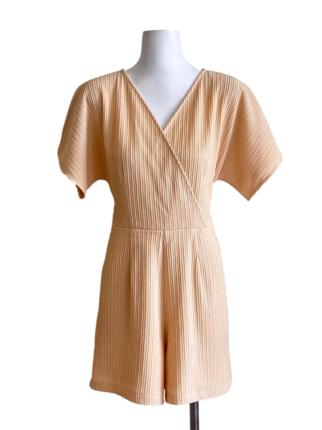 Light Yellow Wrap Romper