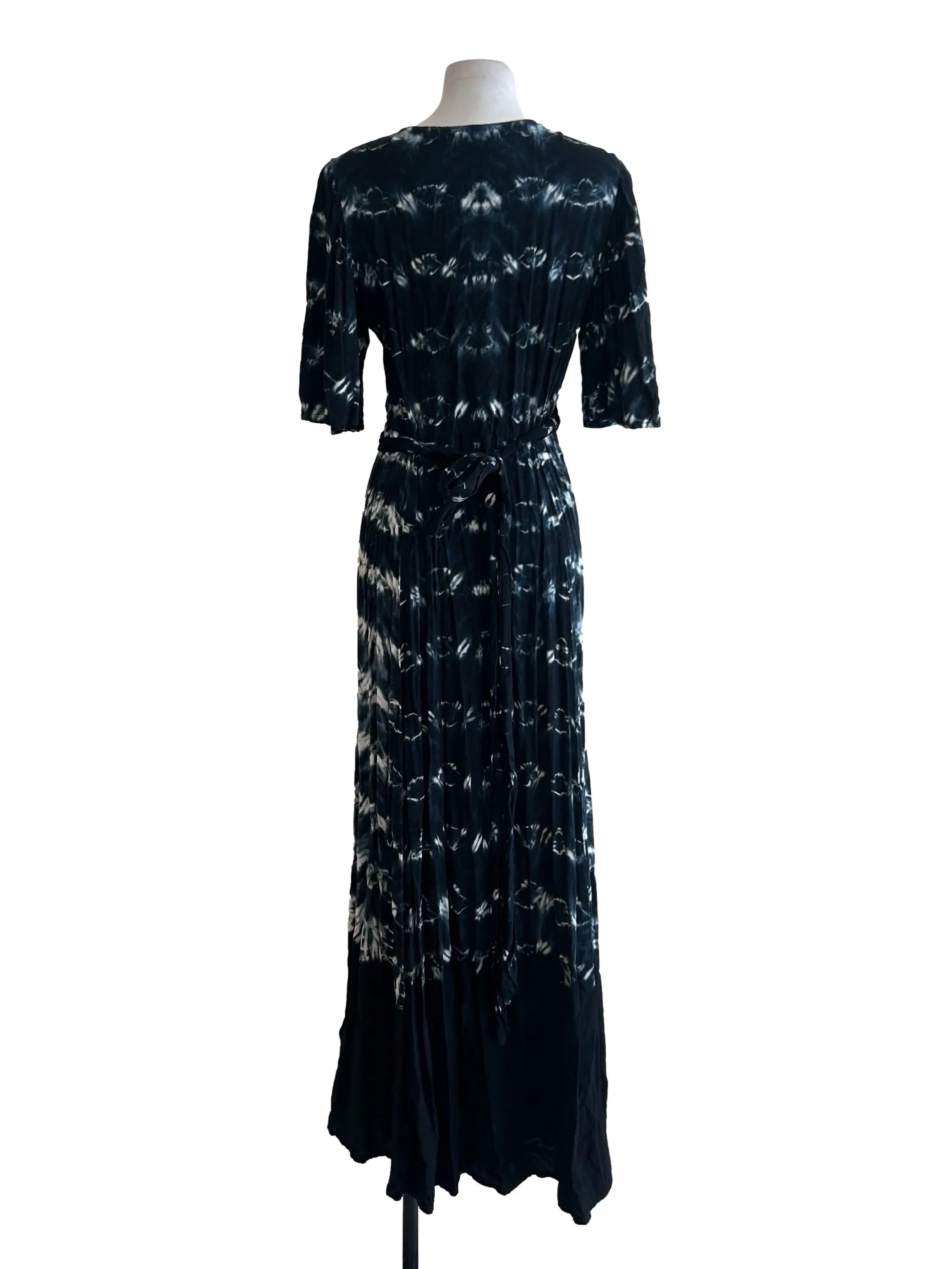 Mae Wrap Dress - Black CSN - Image 2