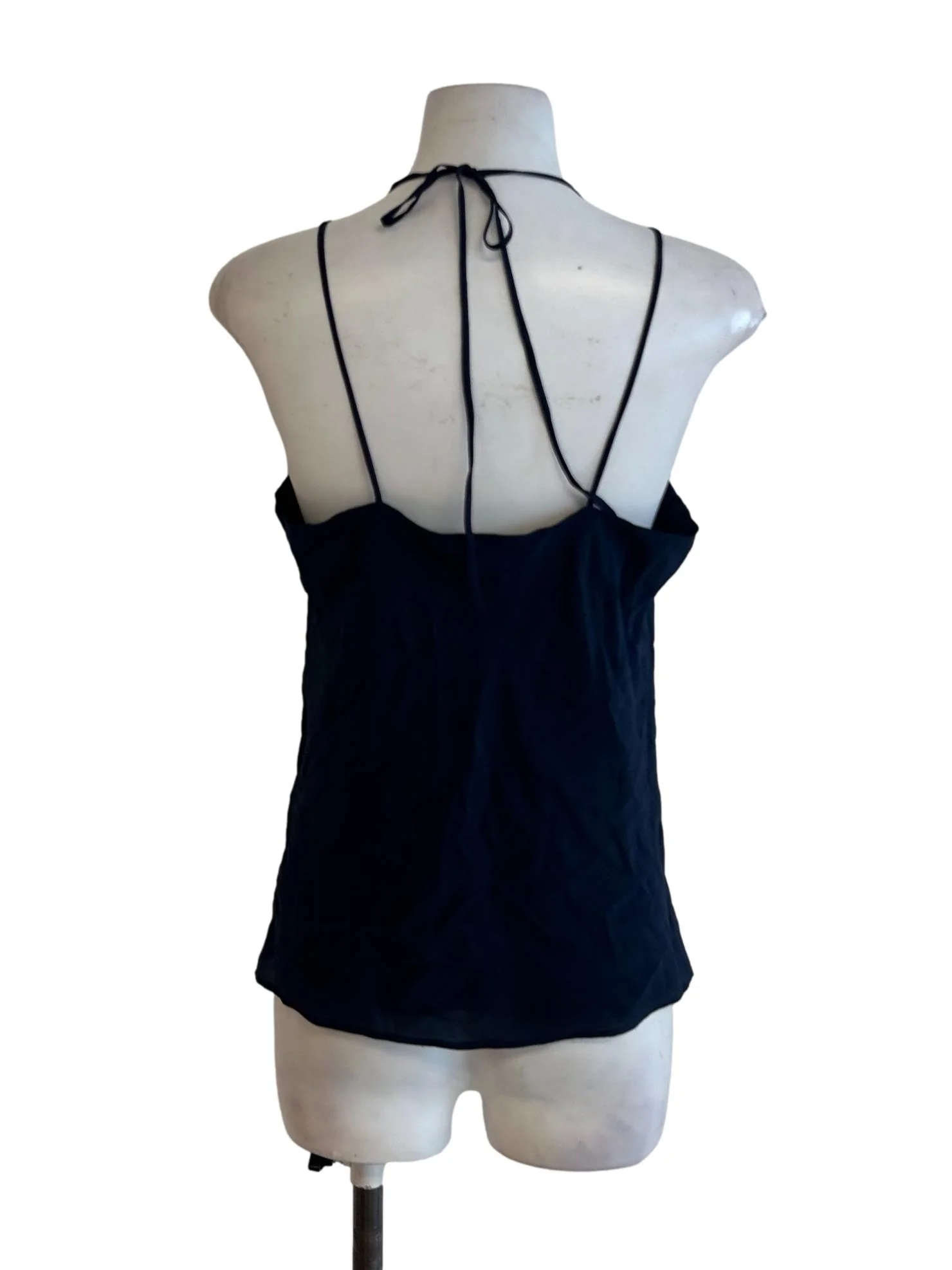 Manresa Top - Spaghetti Double Strap Camisole In Navy CSN - Image 5