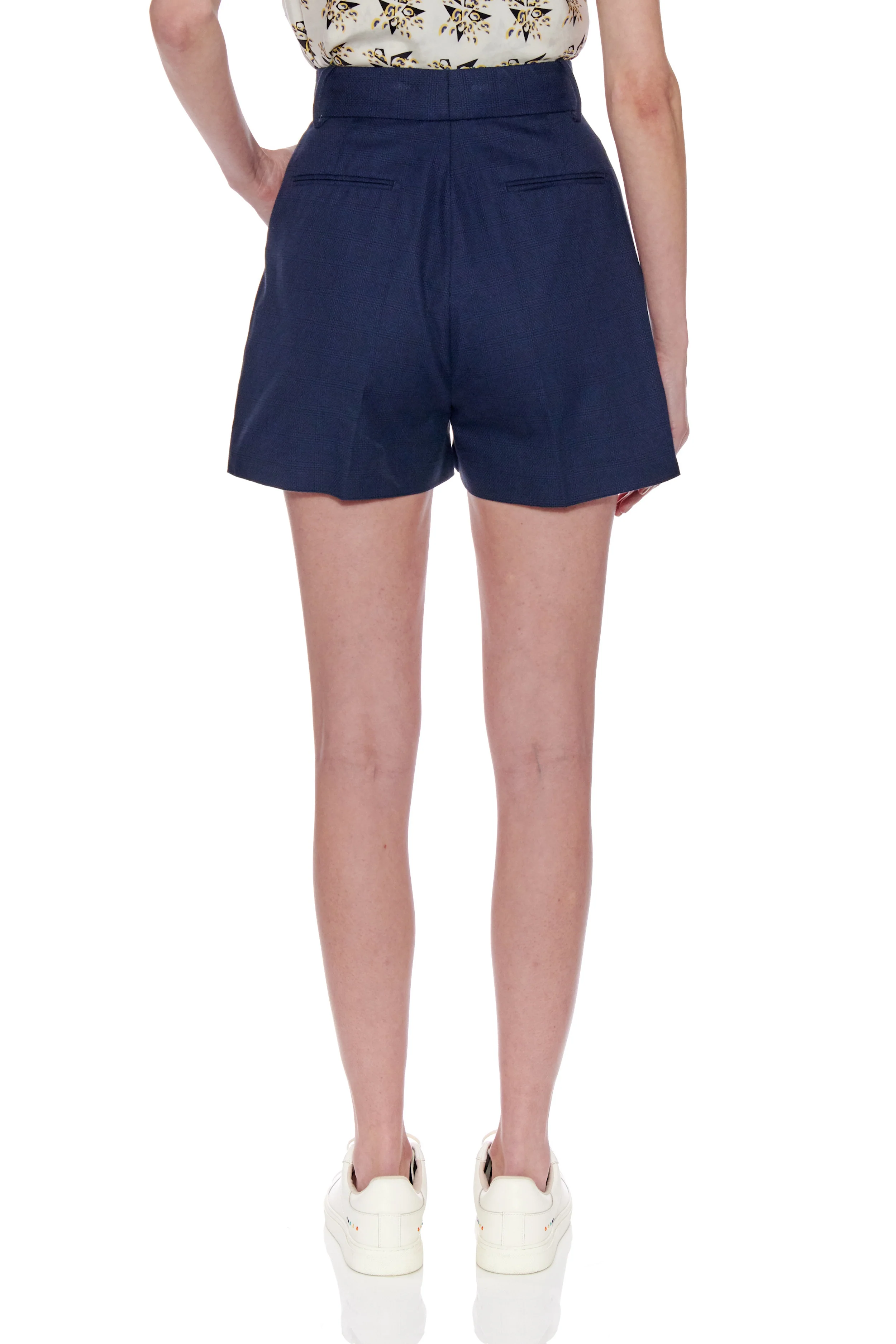 Marbella Shorts - Tailored Short Shorts In Navy CSN - Image 3