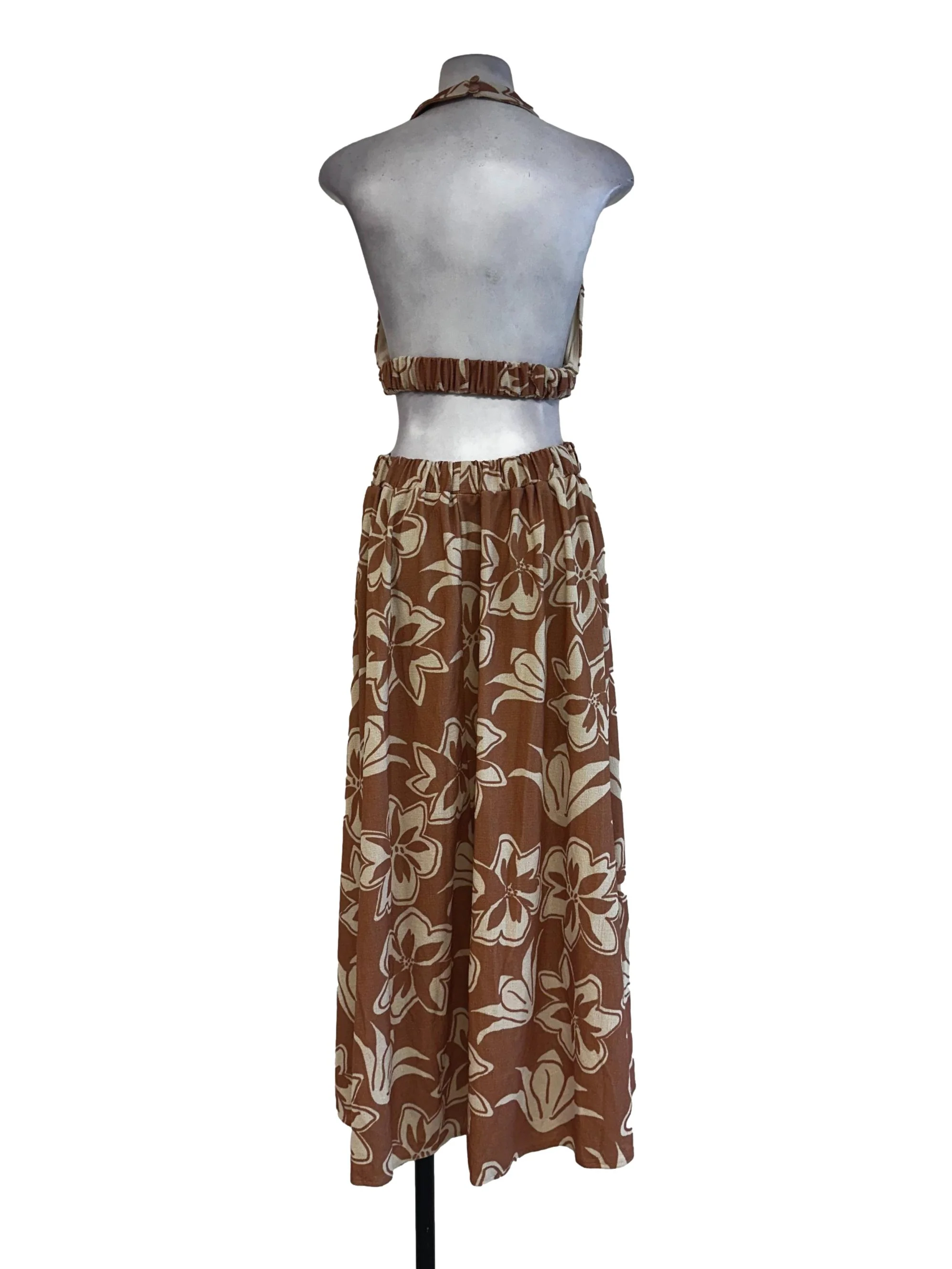 Marmalade Orange Flower Printed Dress - Image 2