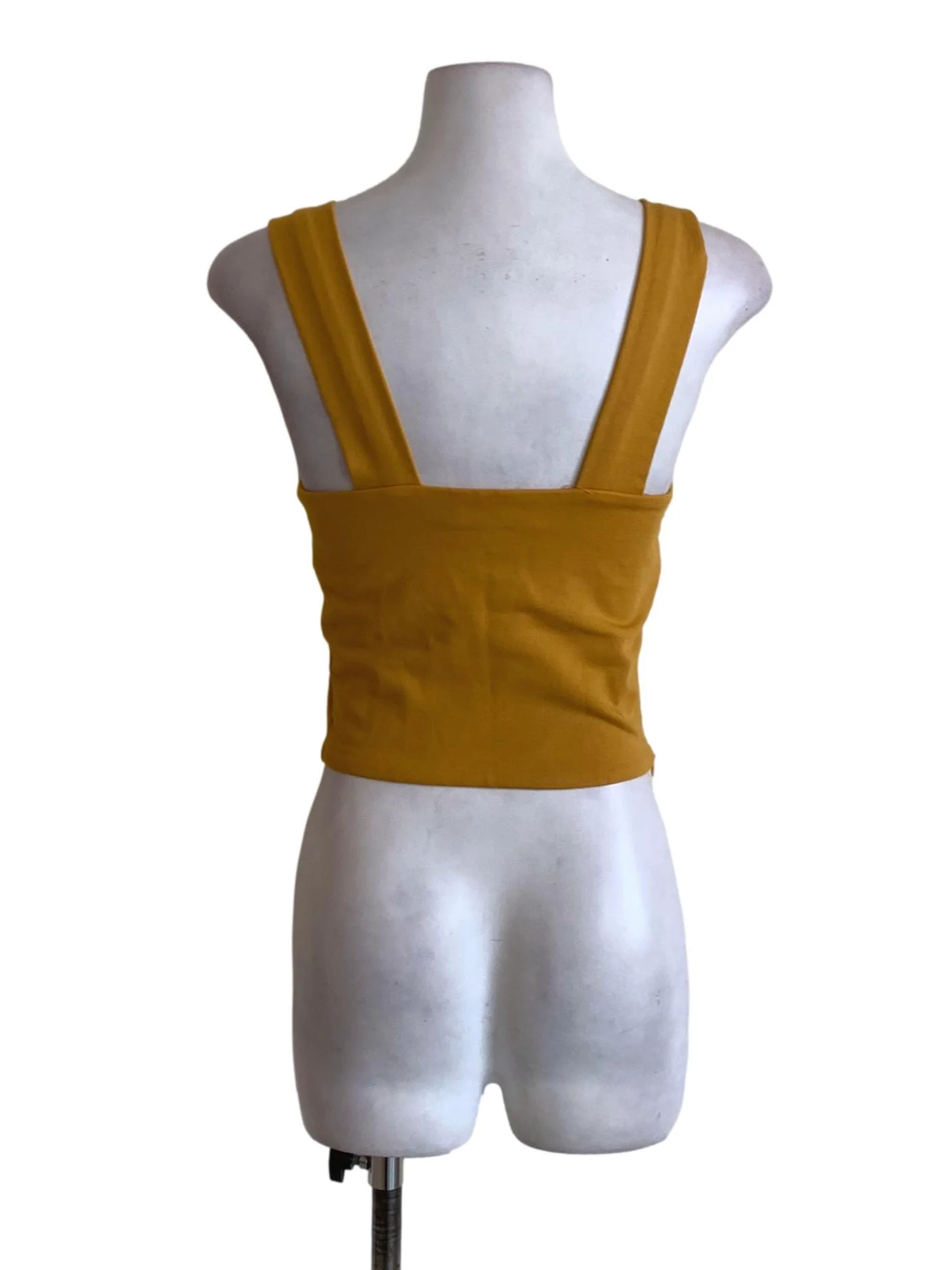 Merigold Square Neckline Cropped Sleeveless Top TTR - Image 2