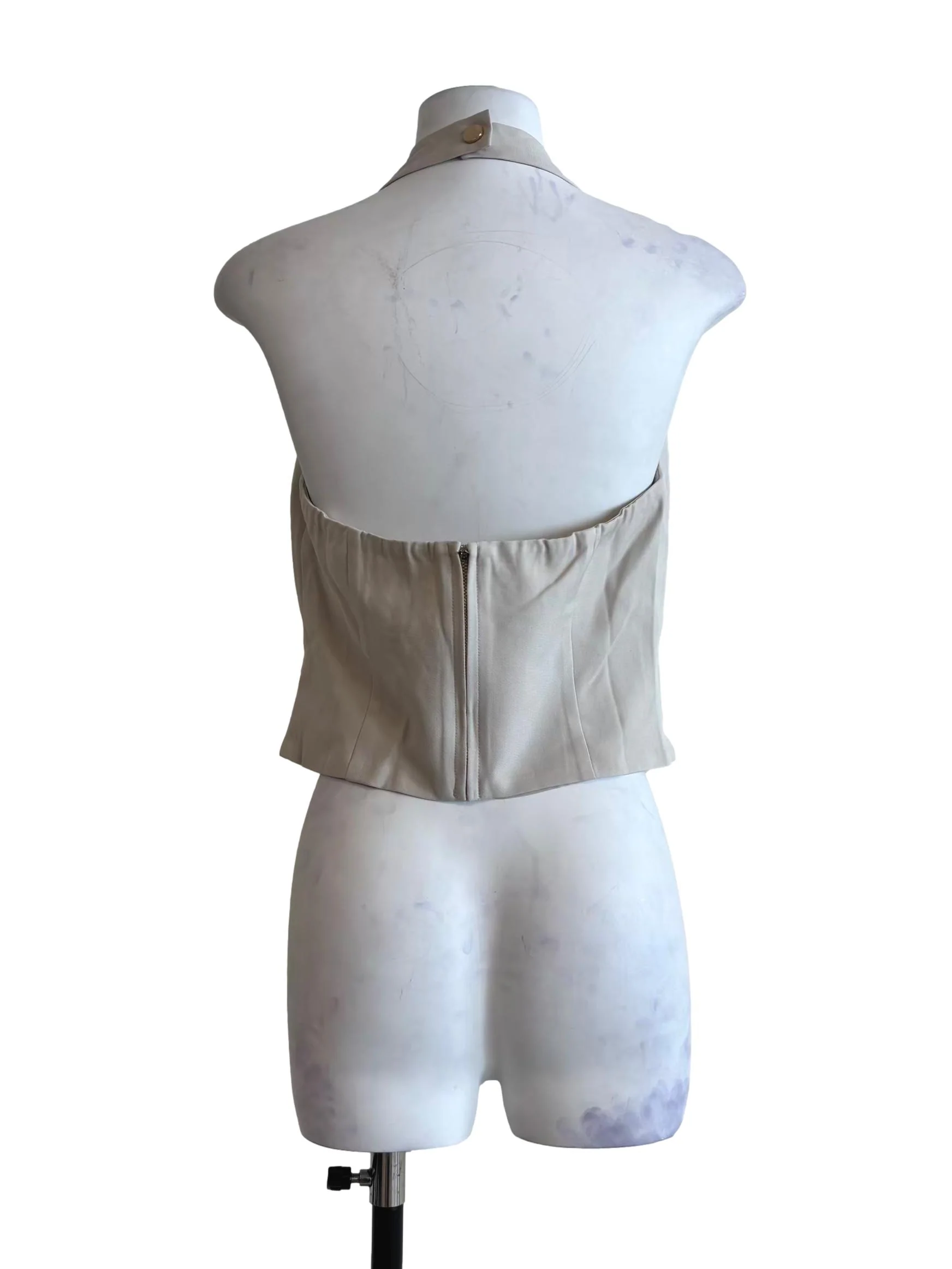Merino Padded Halter Top - Image 2