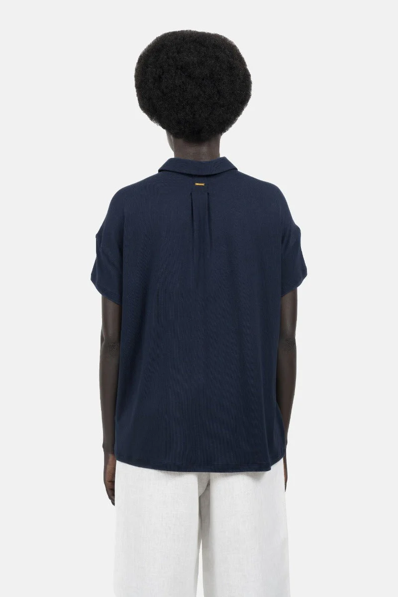 Metz Modal Polo Shirt - Kalonji Blue CSN - Image 3