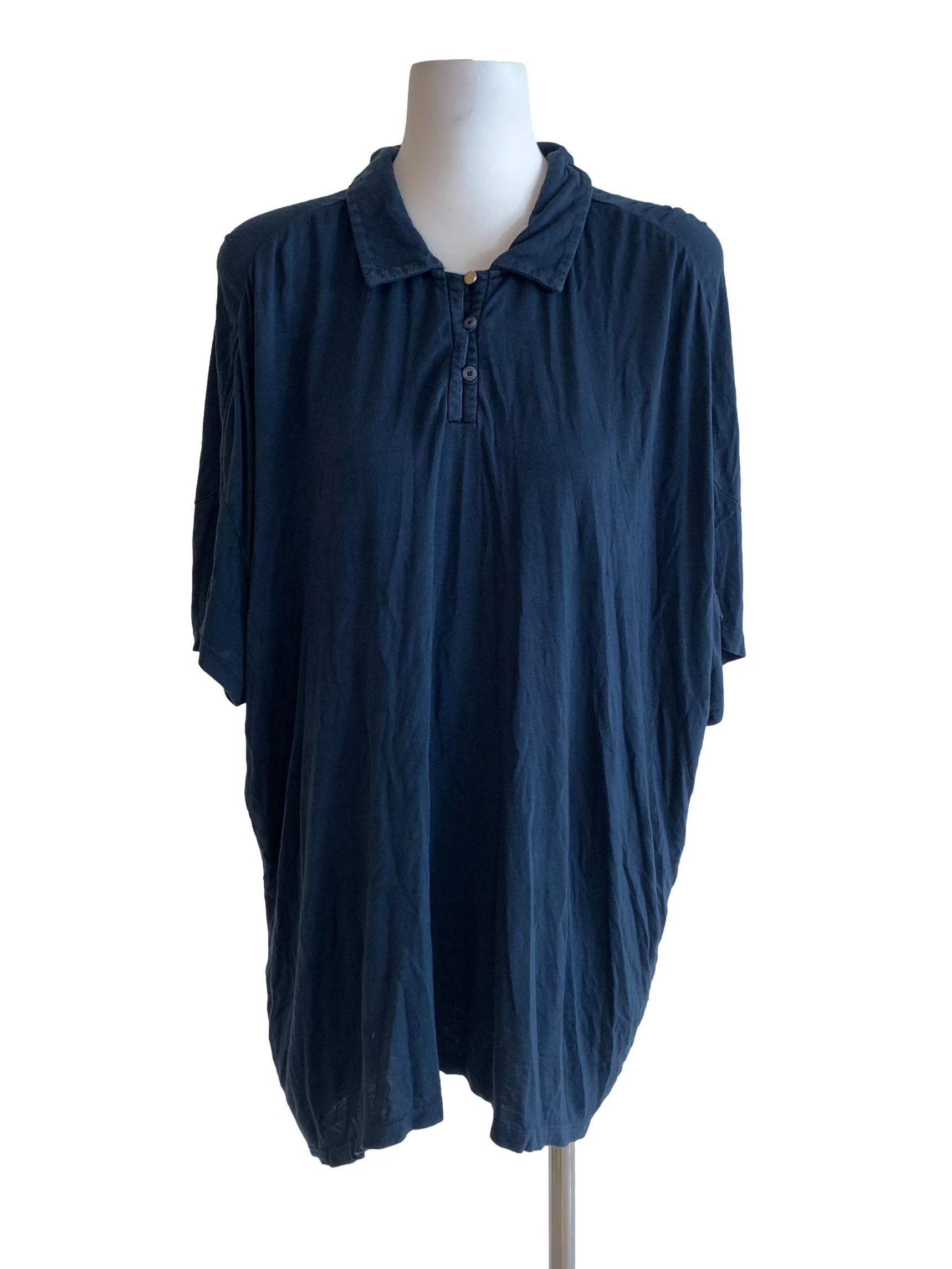 Metz Modal Polo Shirt - Kalonji Blue CSN - Image 4