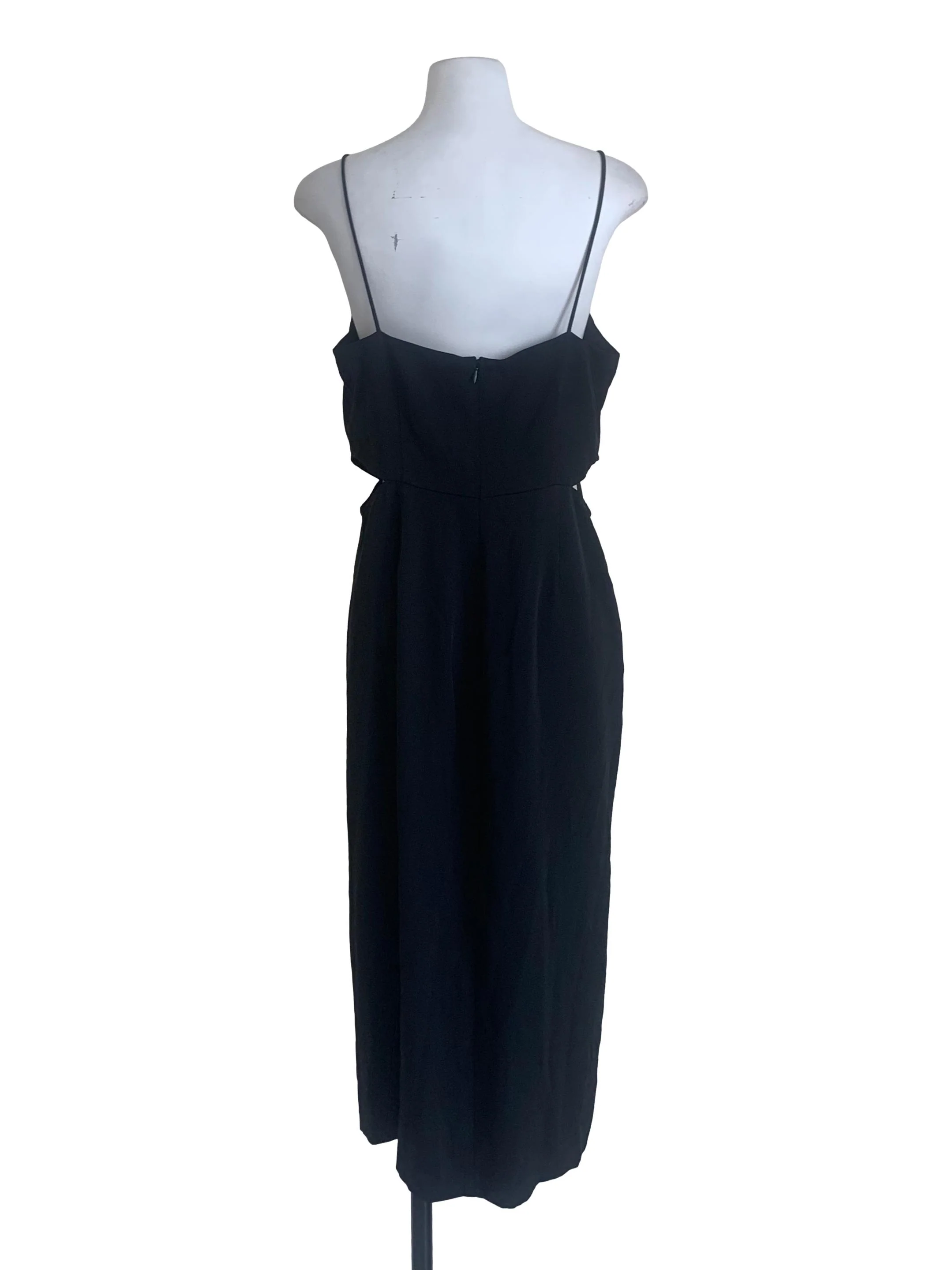 Midnight Black Apron Dress - Image 2