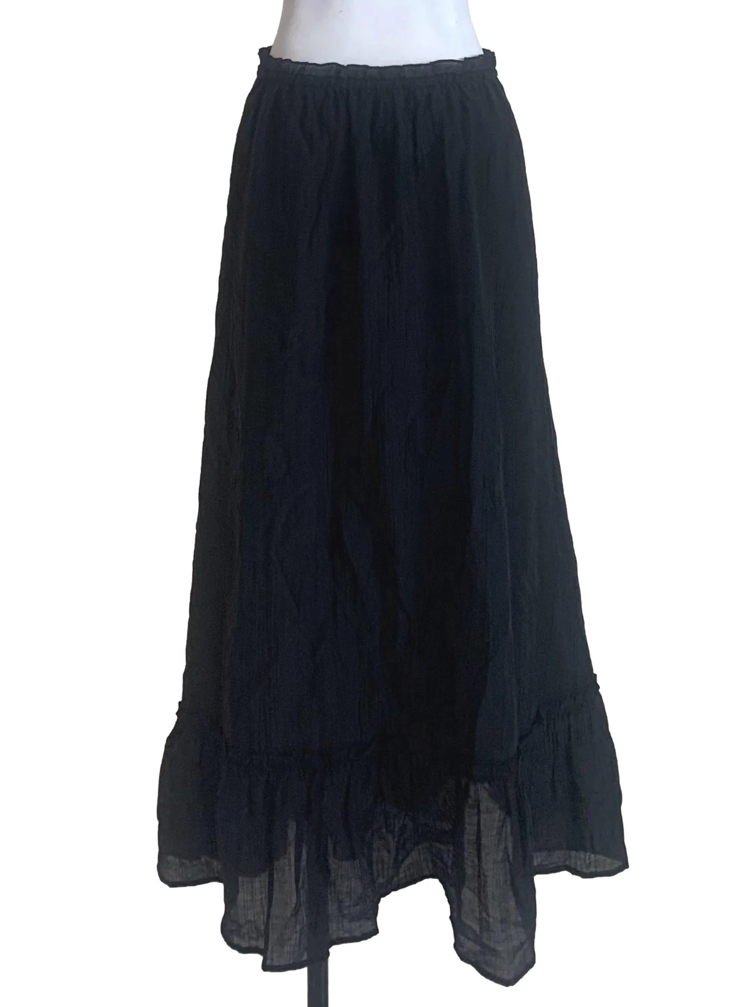 Midnight Black Gypsy Skirt - Image 2