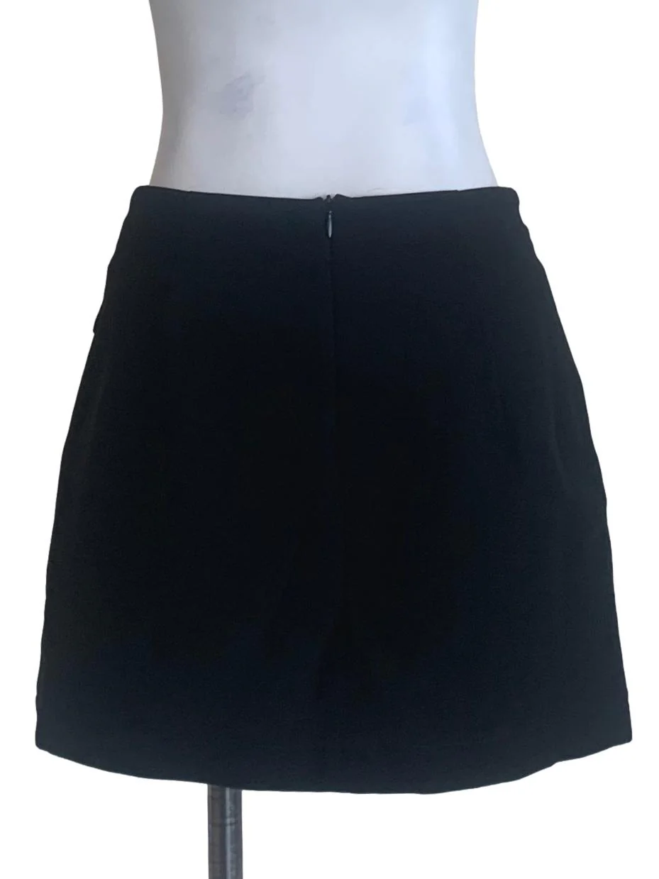 Midnight Black Mini Skorts - Image 2