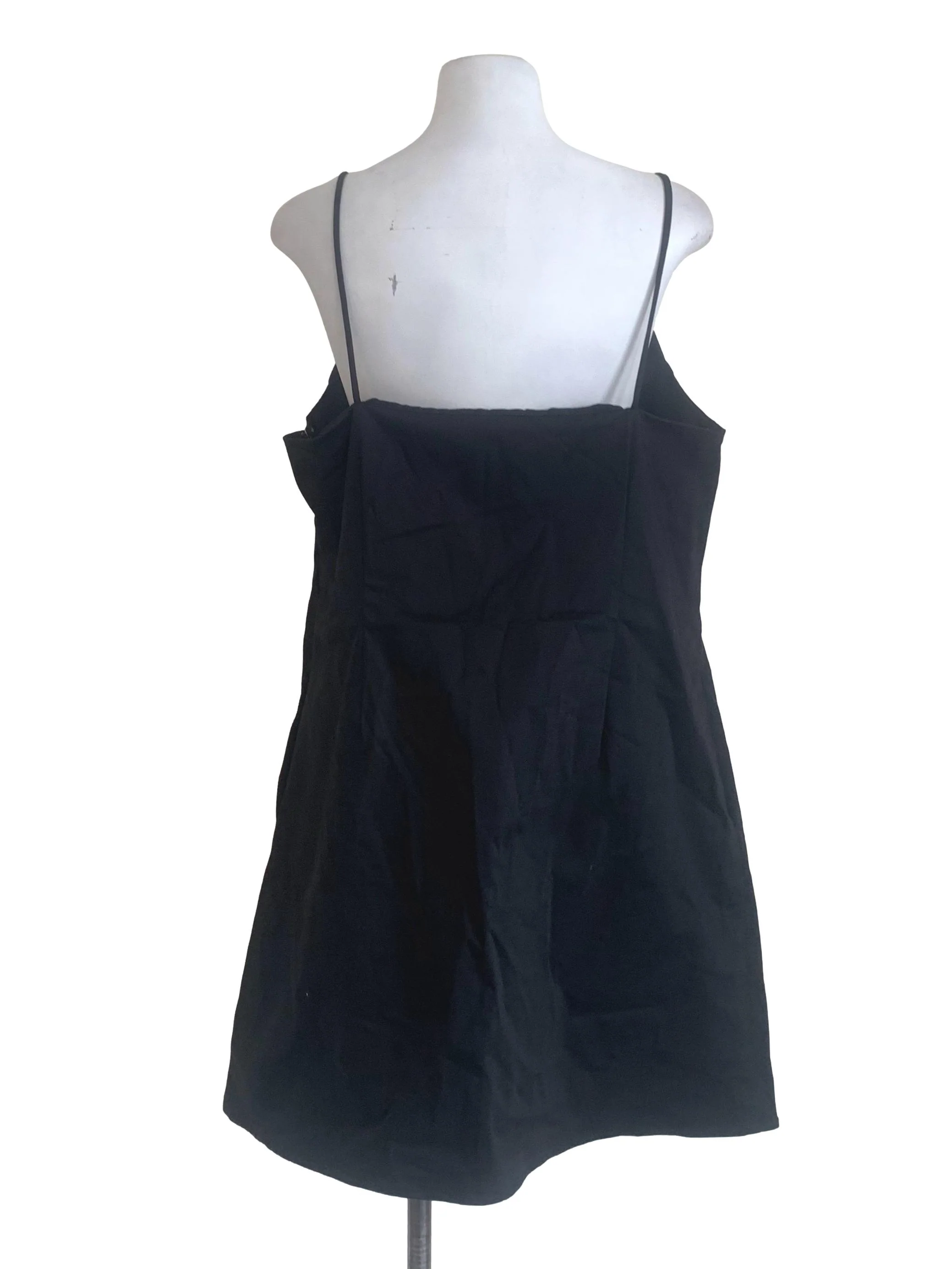 Midnight Black Slip Dress LB - Image 2