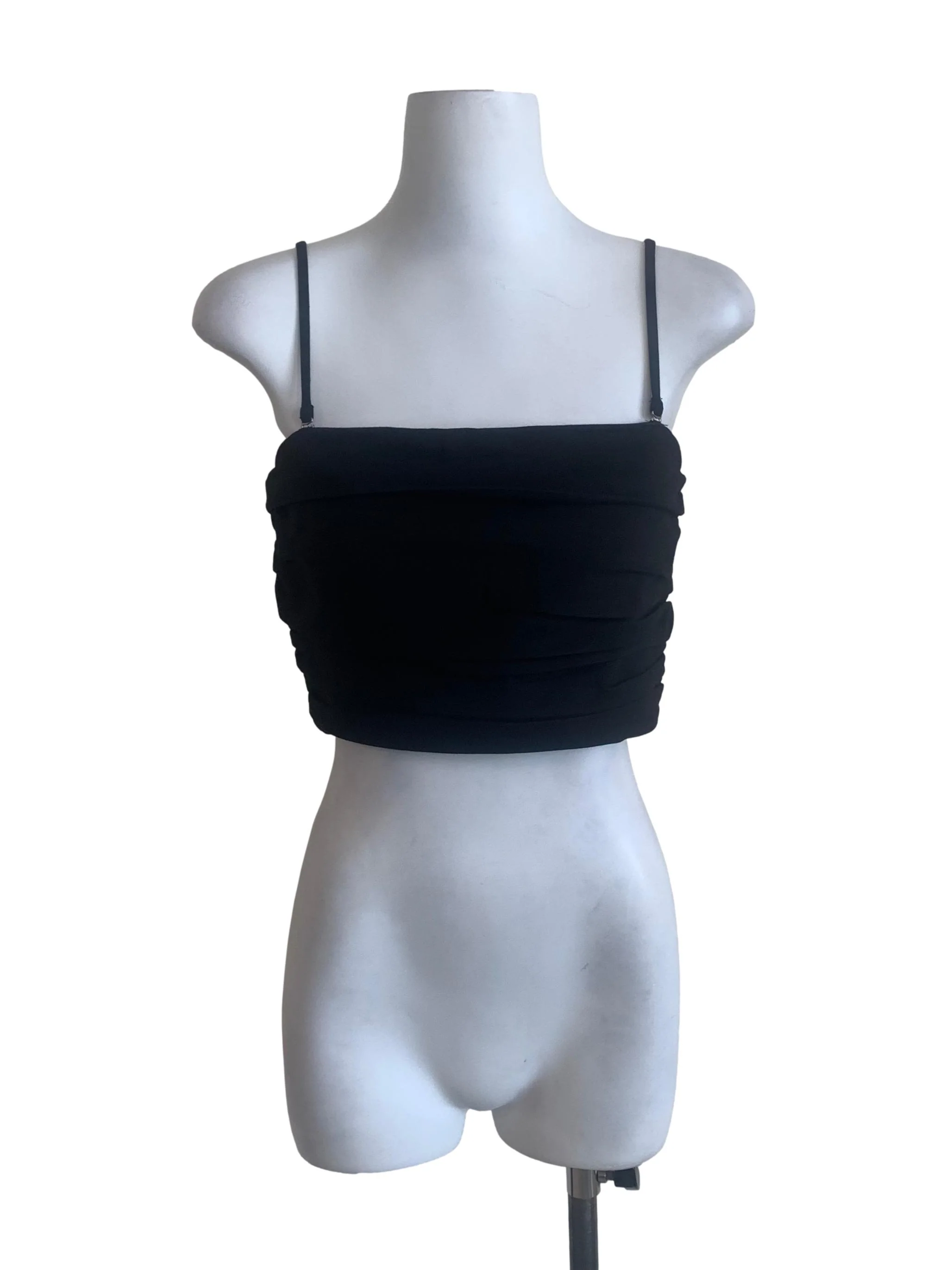Midnight Black Spaghetti Strap Top
