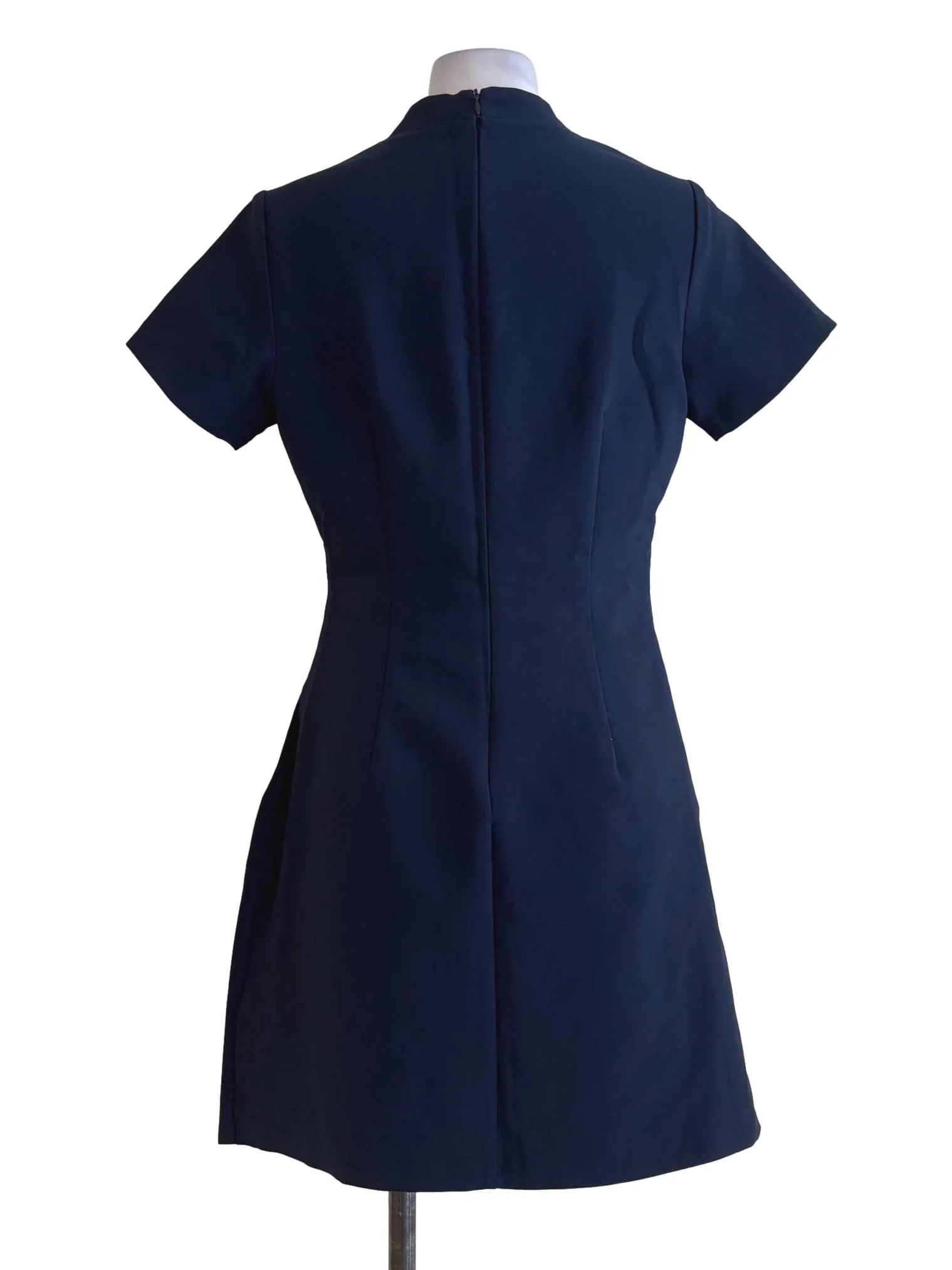 Midnight Blue Cheongsam - Image 2