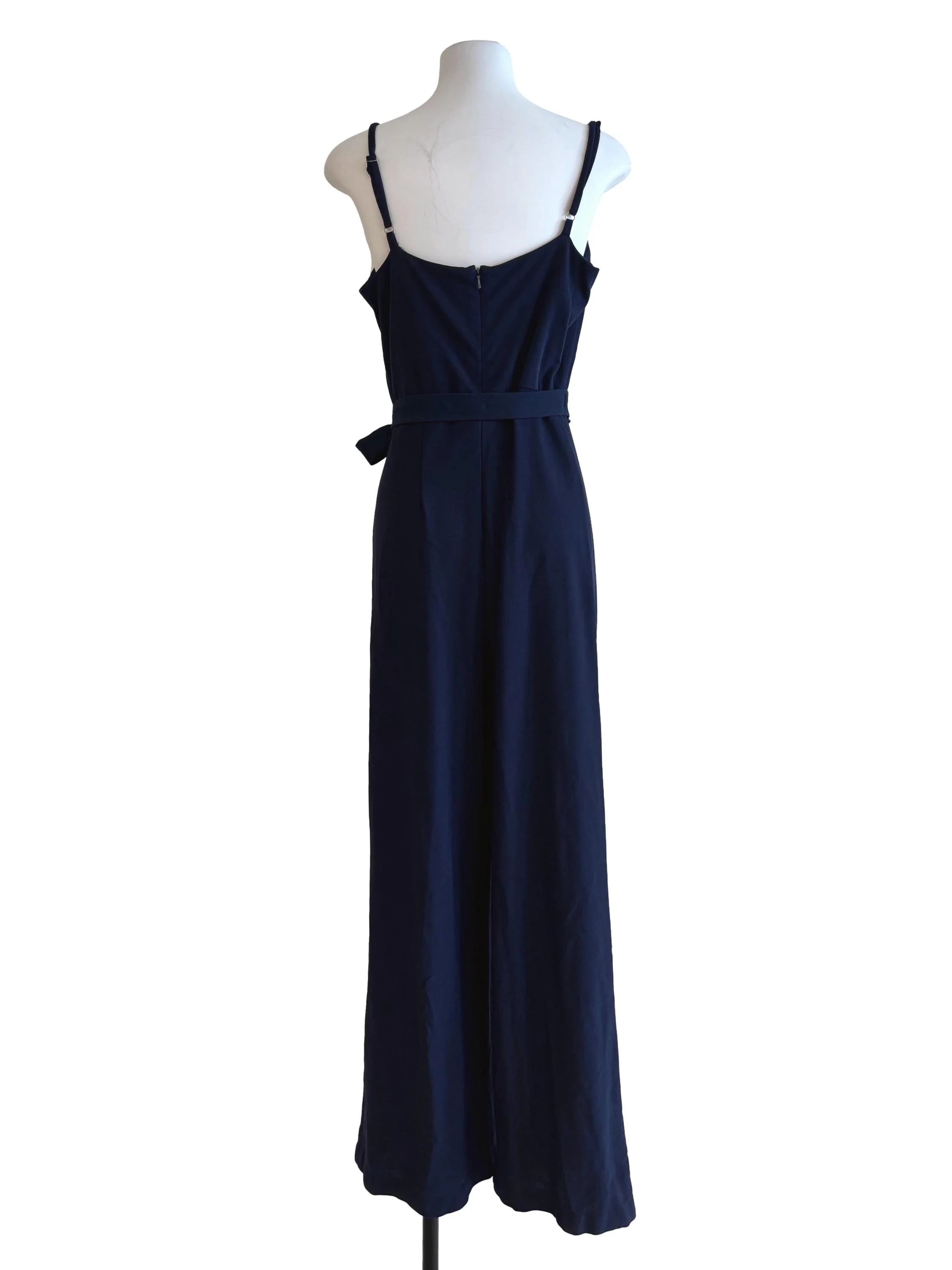 Midnight Blue Spaghetti Strap Jumpsuit - Image 2
