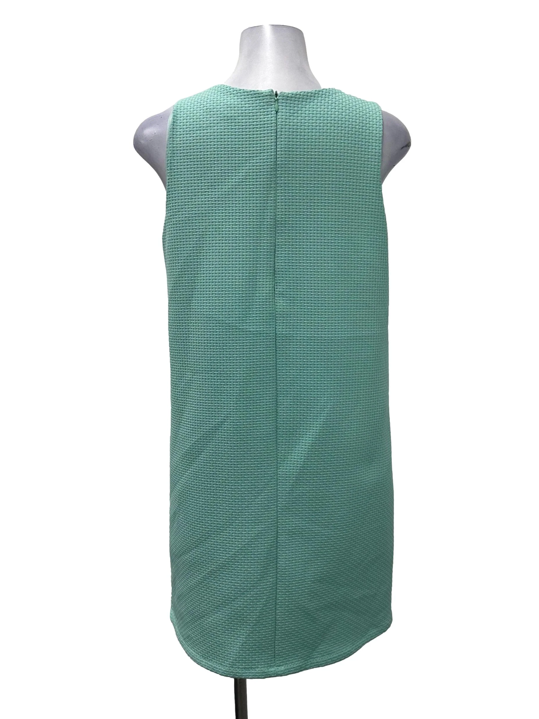Mint Green Textured Dress - Image 2