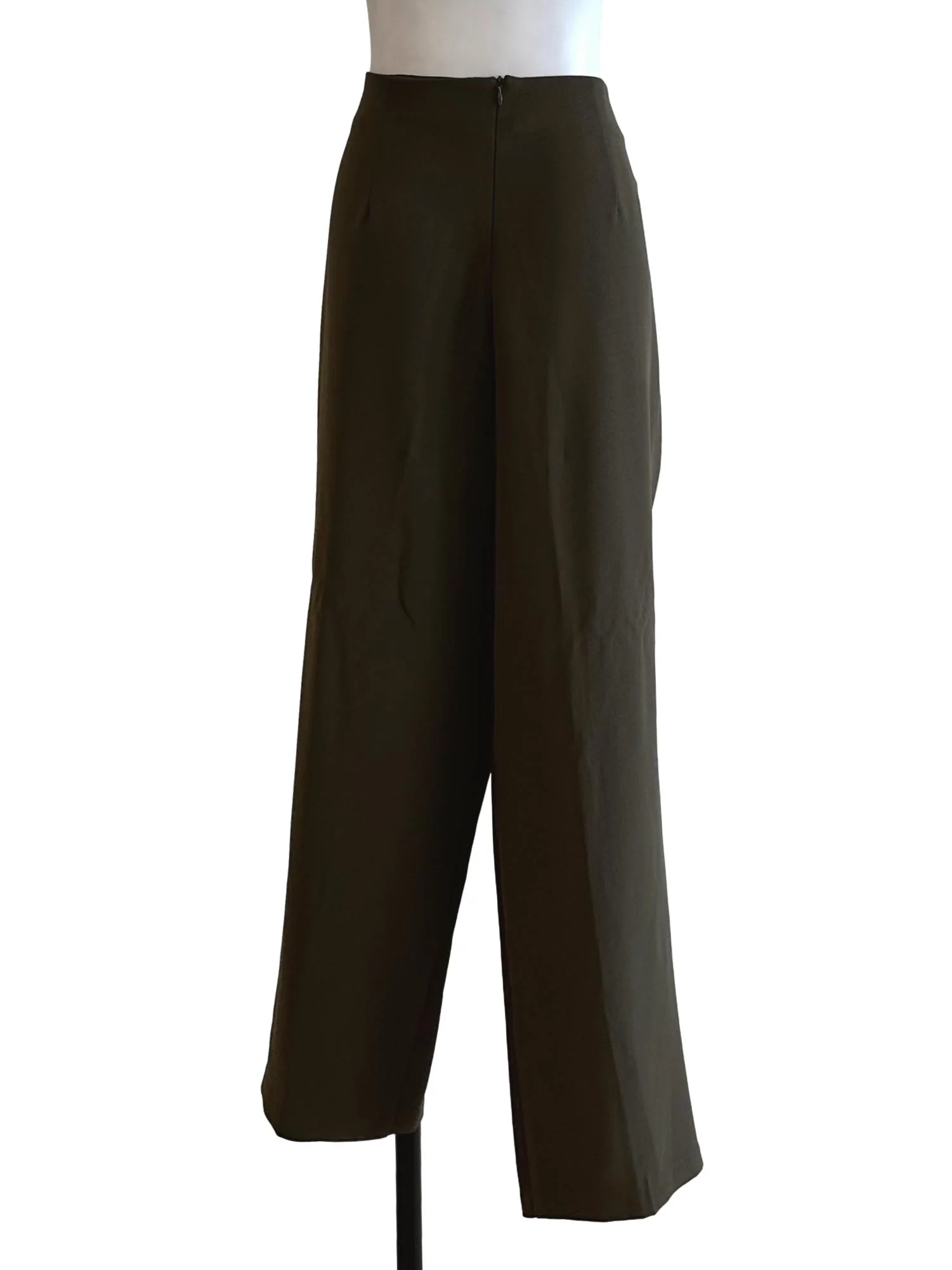 Moss Green Formal Straight Pants LB - Image 2