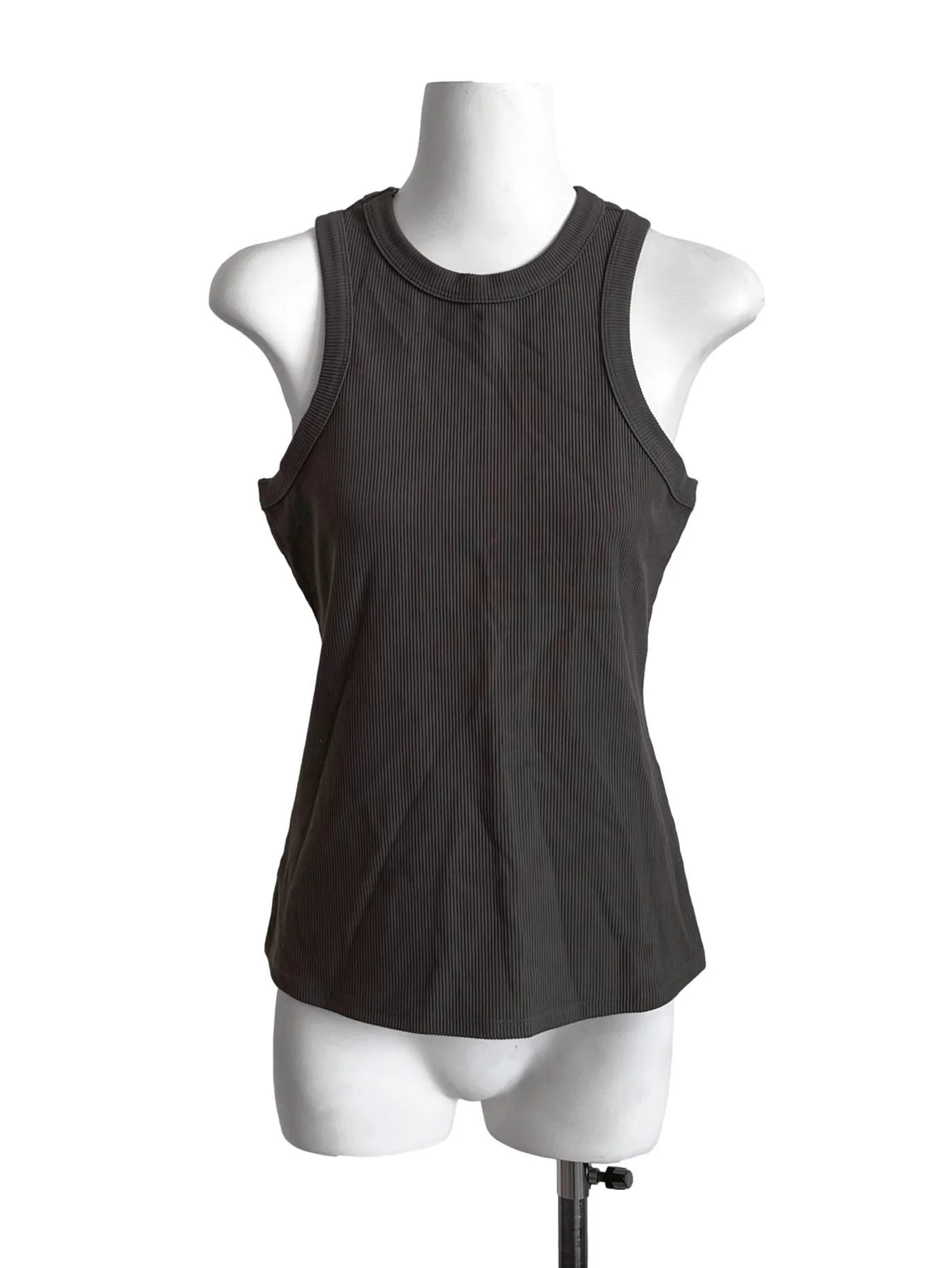 Moss Green Sleeveless Knit Top LB