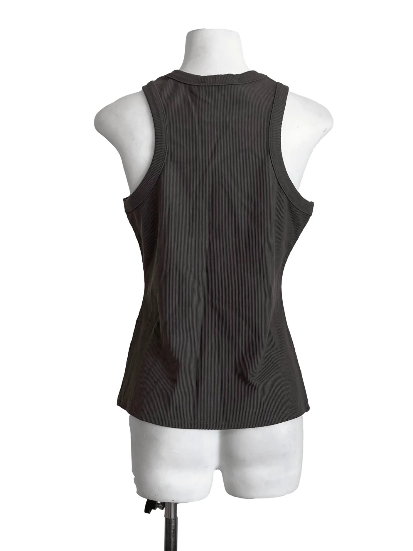 Moss Green Sleeveless Knit Top LB - Image 2