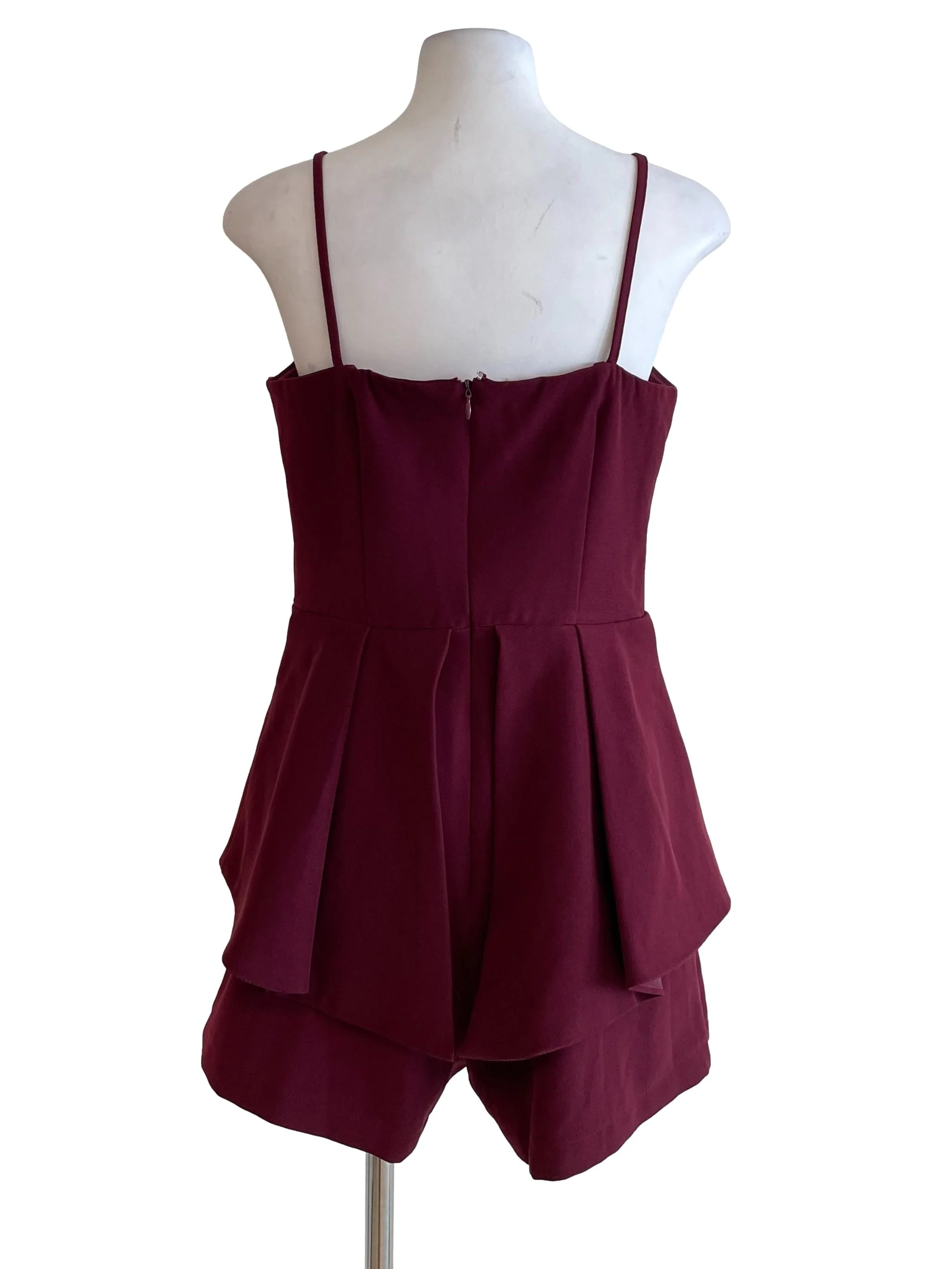 Mulberry Cami Peplum Romper - Image 2