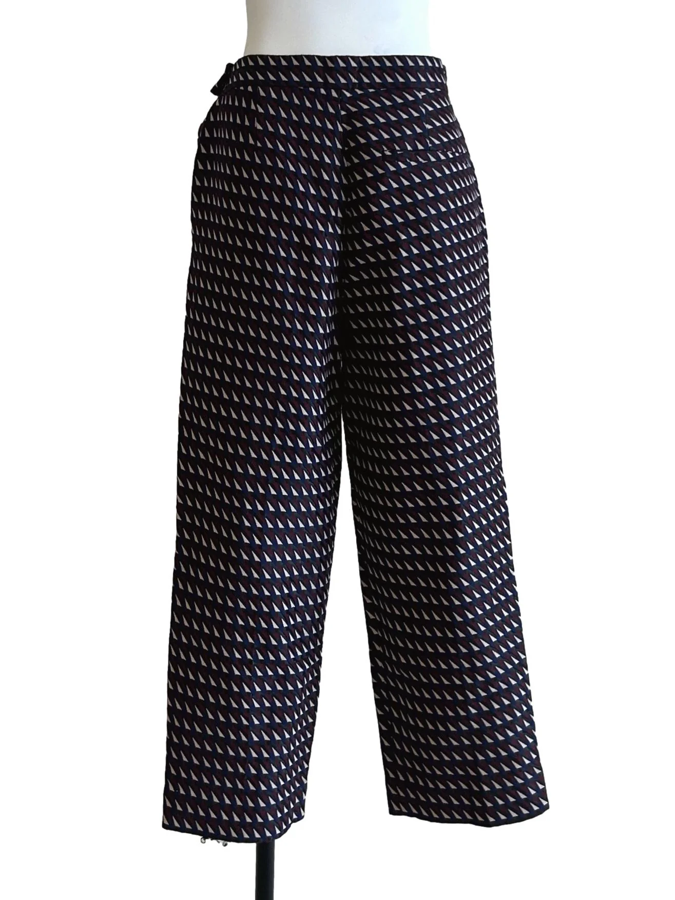Multicolor Cropped Pants - Image 2