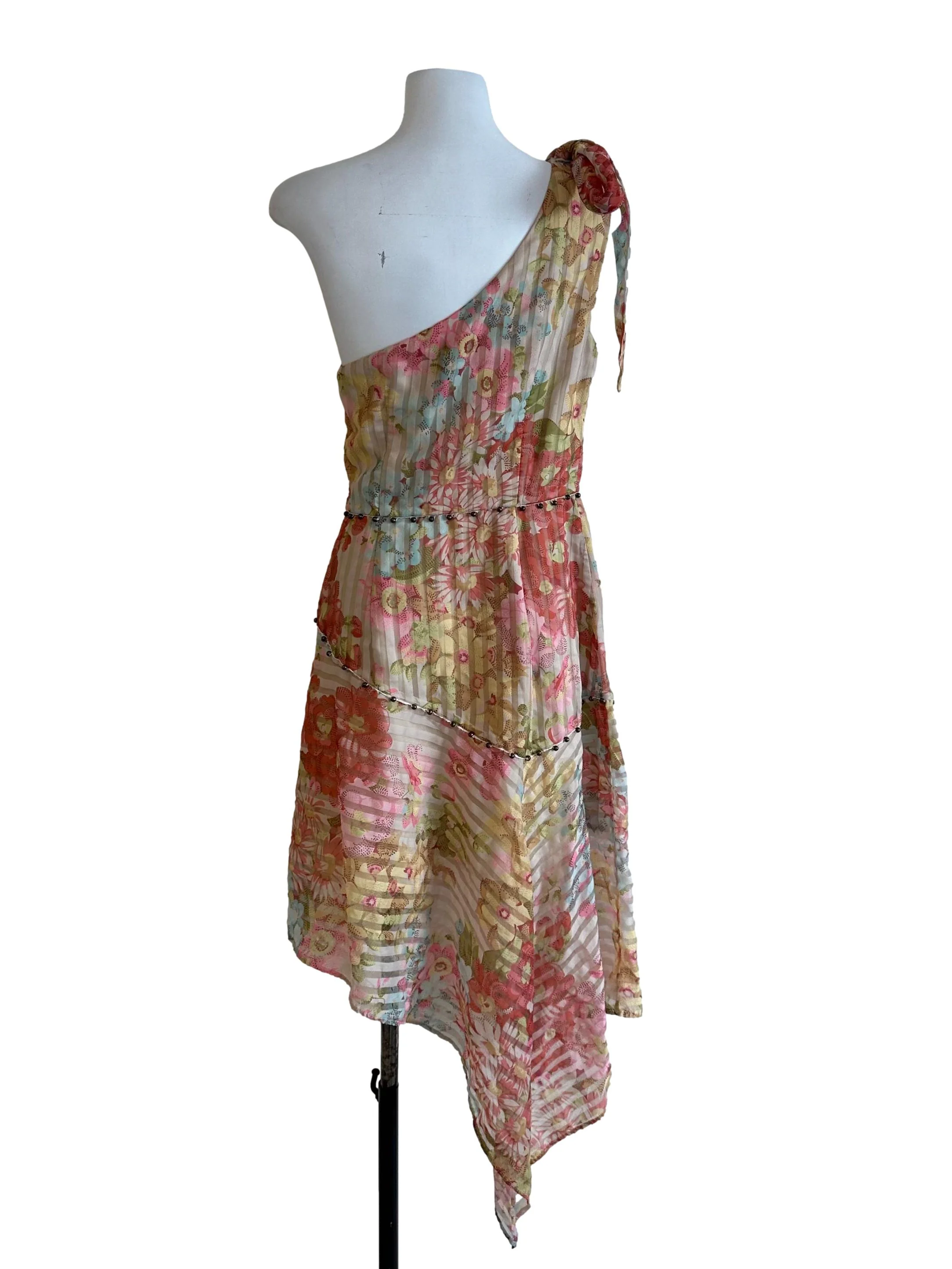 Vintage Bouquet Print Floraison Midi Dress - Image 2
