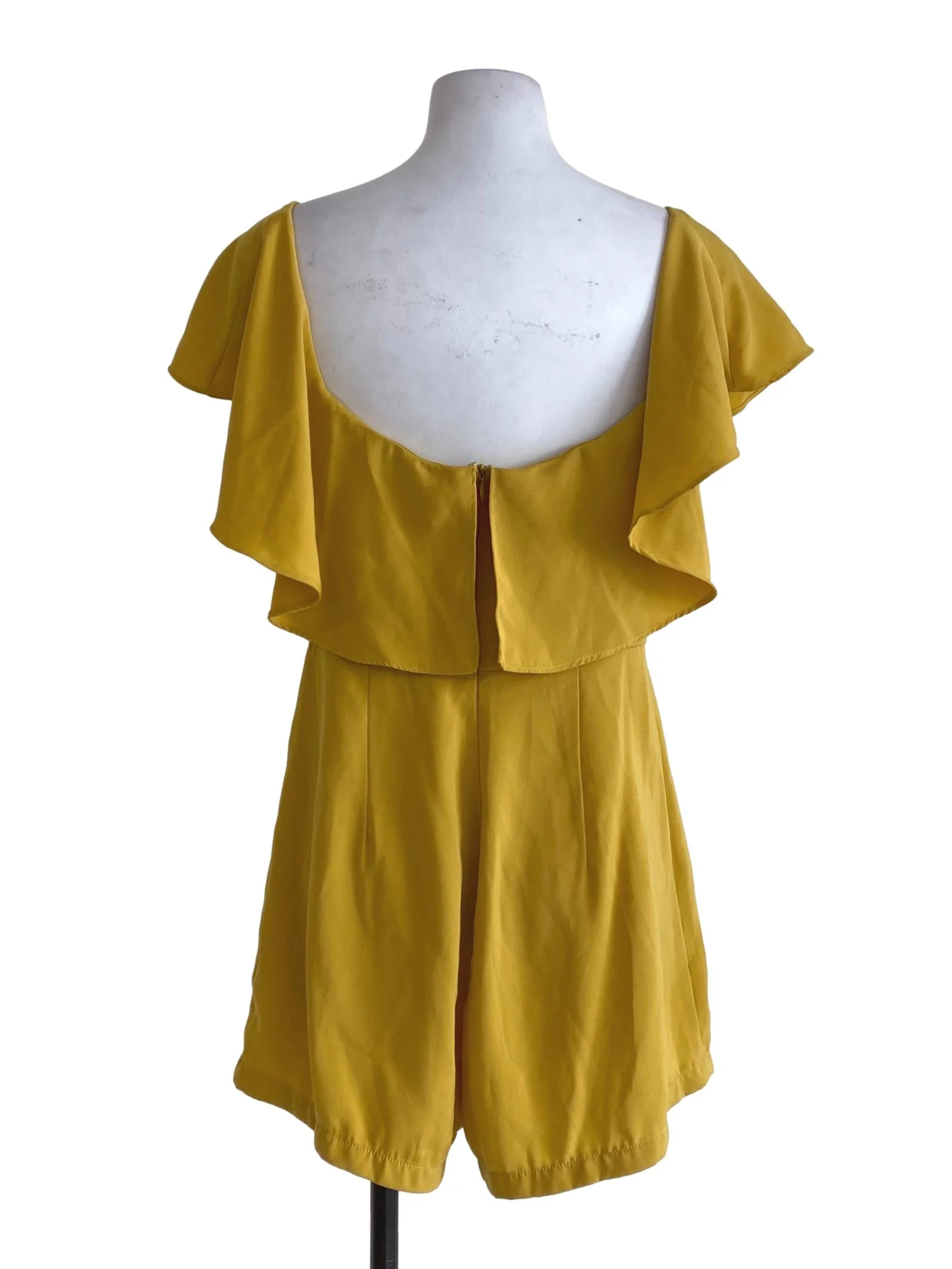 Mustard Layered Rompers - Image 2