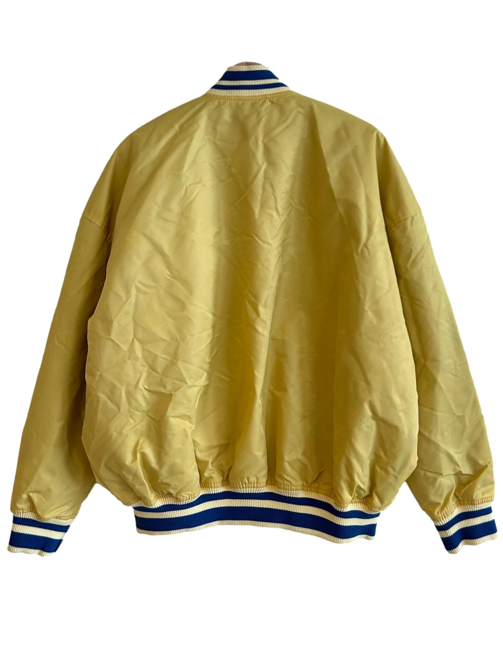 Mustard Yellow Bomber Jacket - Image 2