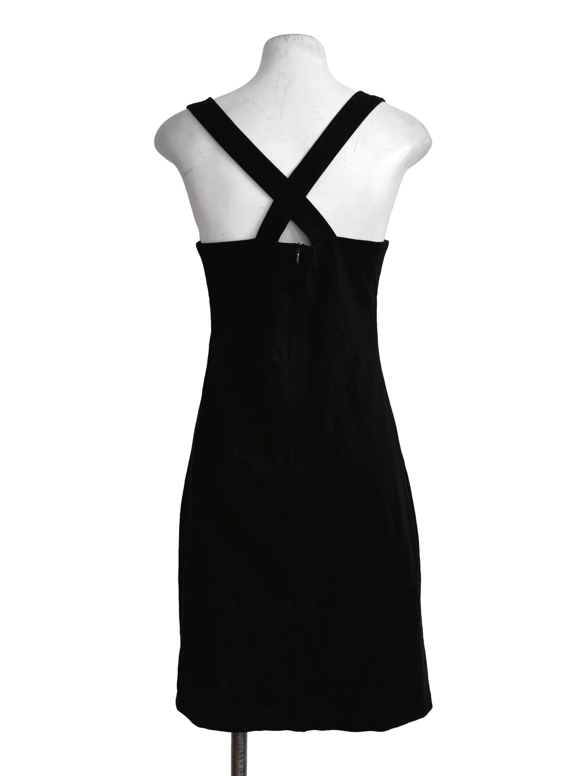 Muted Black Mini Dress - Image 2