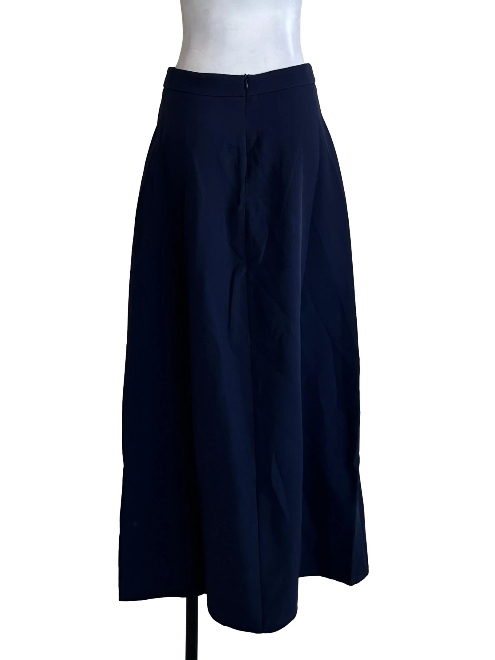 Navy Blue Casual A Line Skirt - Image 2