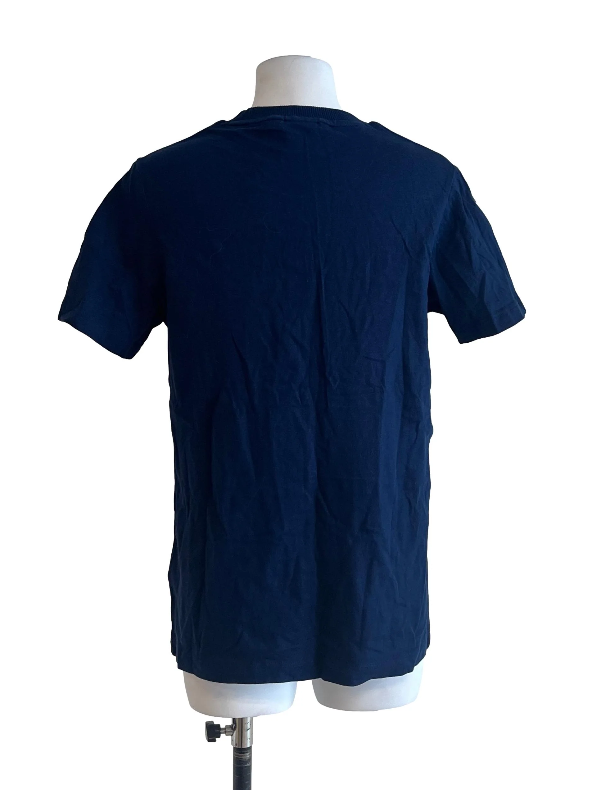 Navy Blue Crew Neck Shirt - Image 2