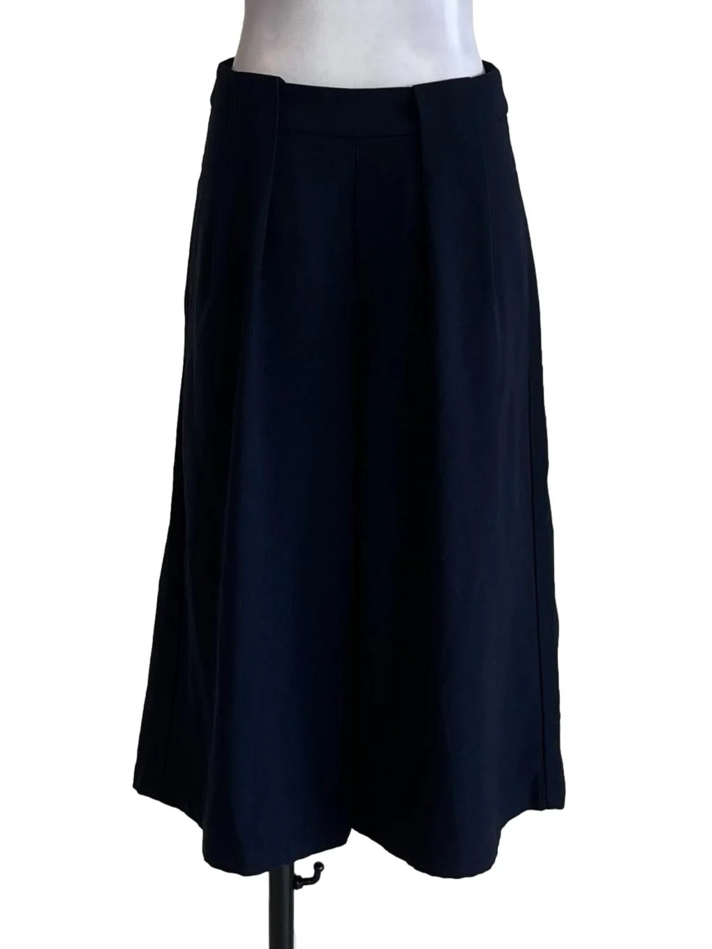 Navy Blue Culottes Pants