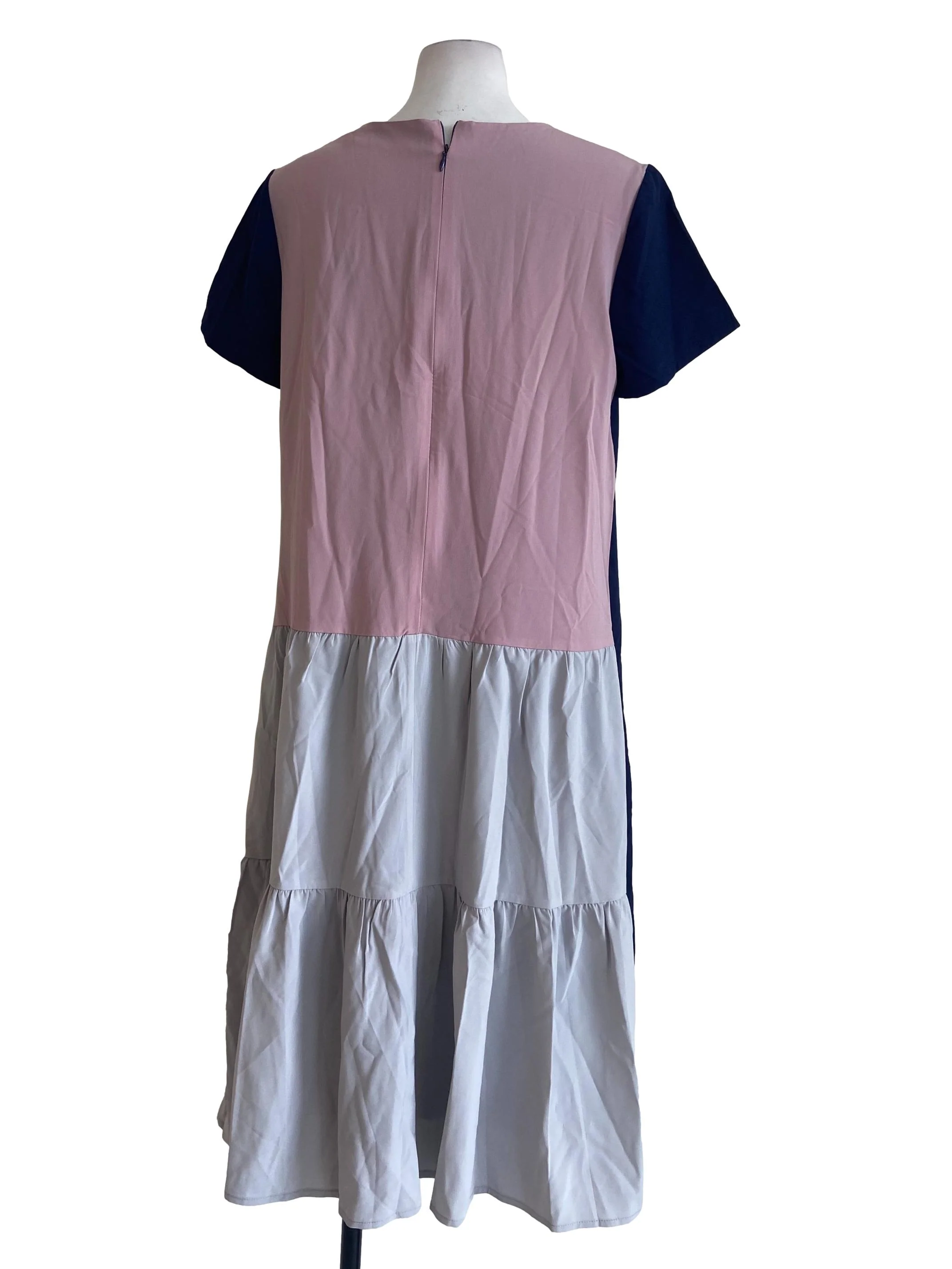 Navy Blue Empire Dress - Image 2